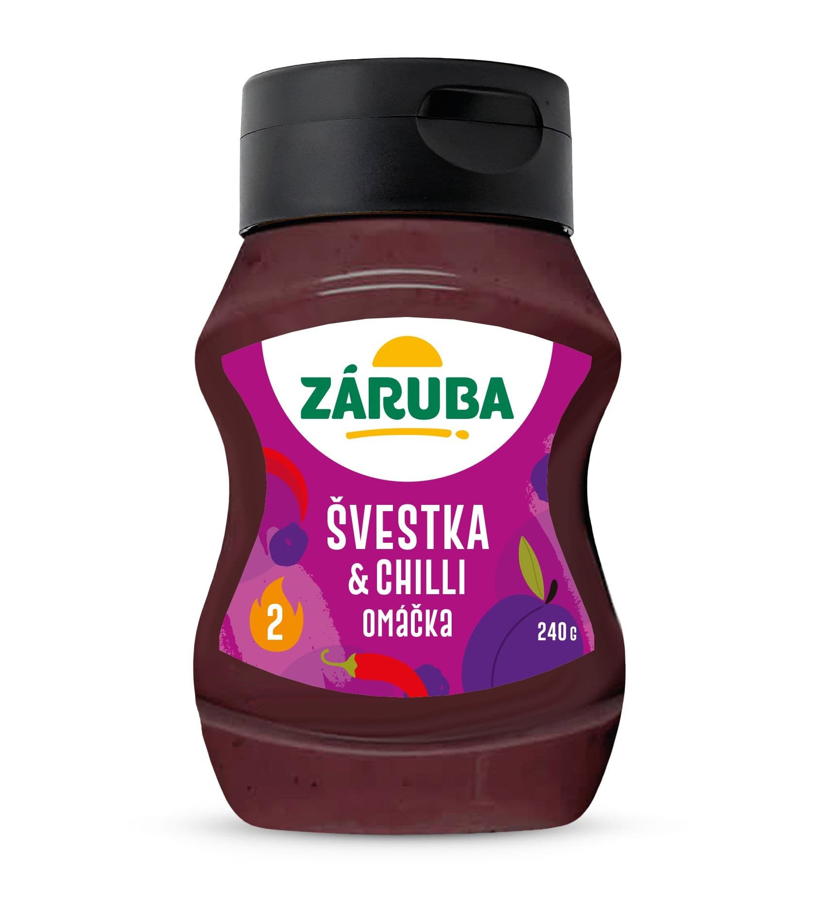 ZÁRUBA Omáčka Švestka chilli 240g/12ks