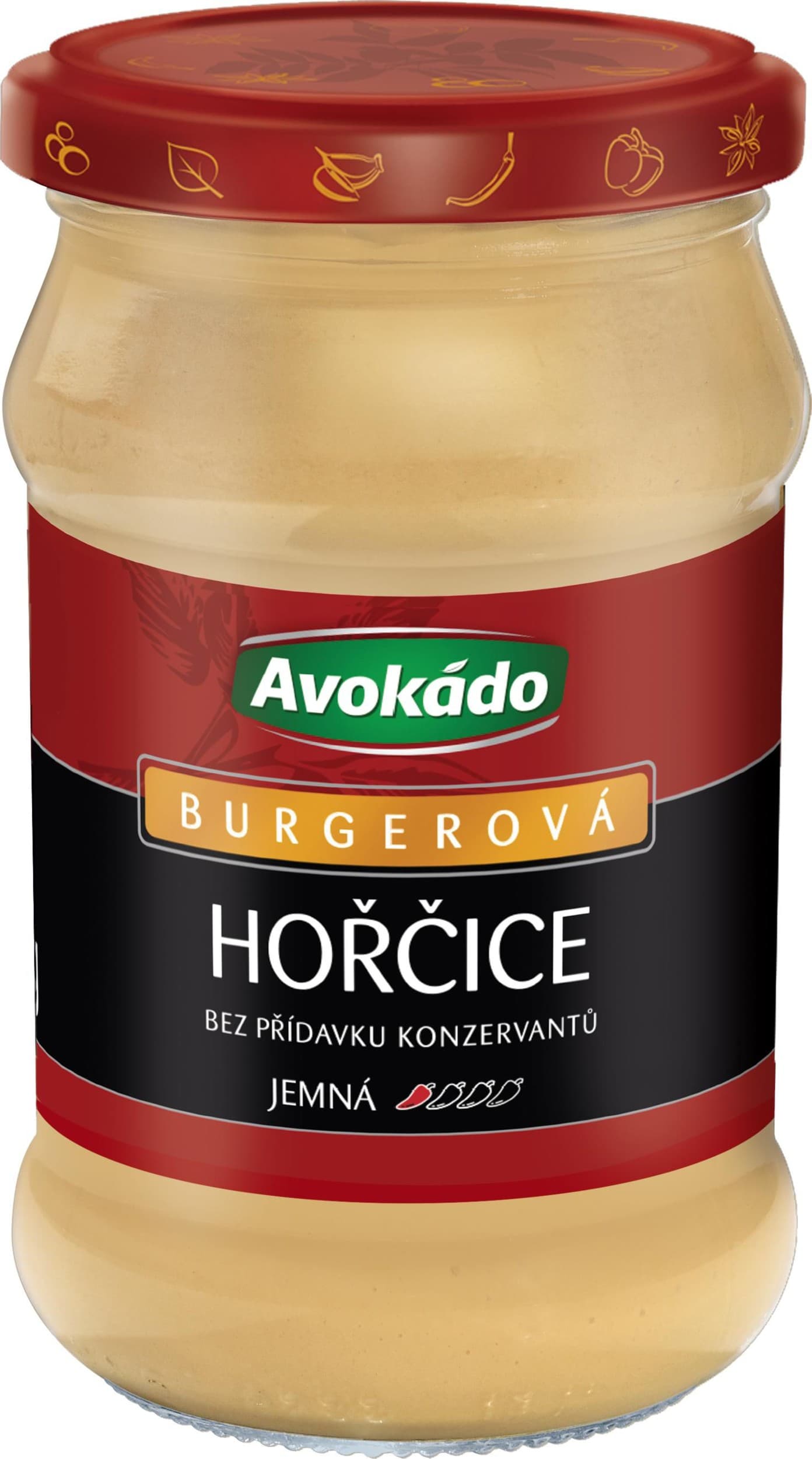 Avokádo Hořčice Burgerová 296g