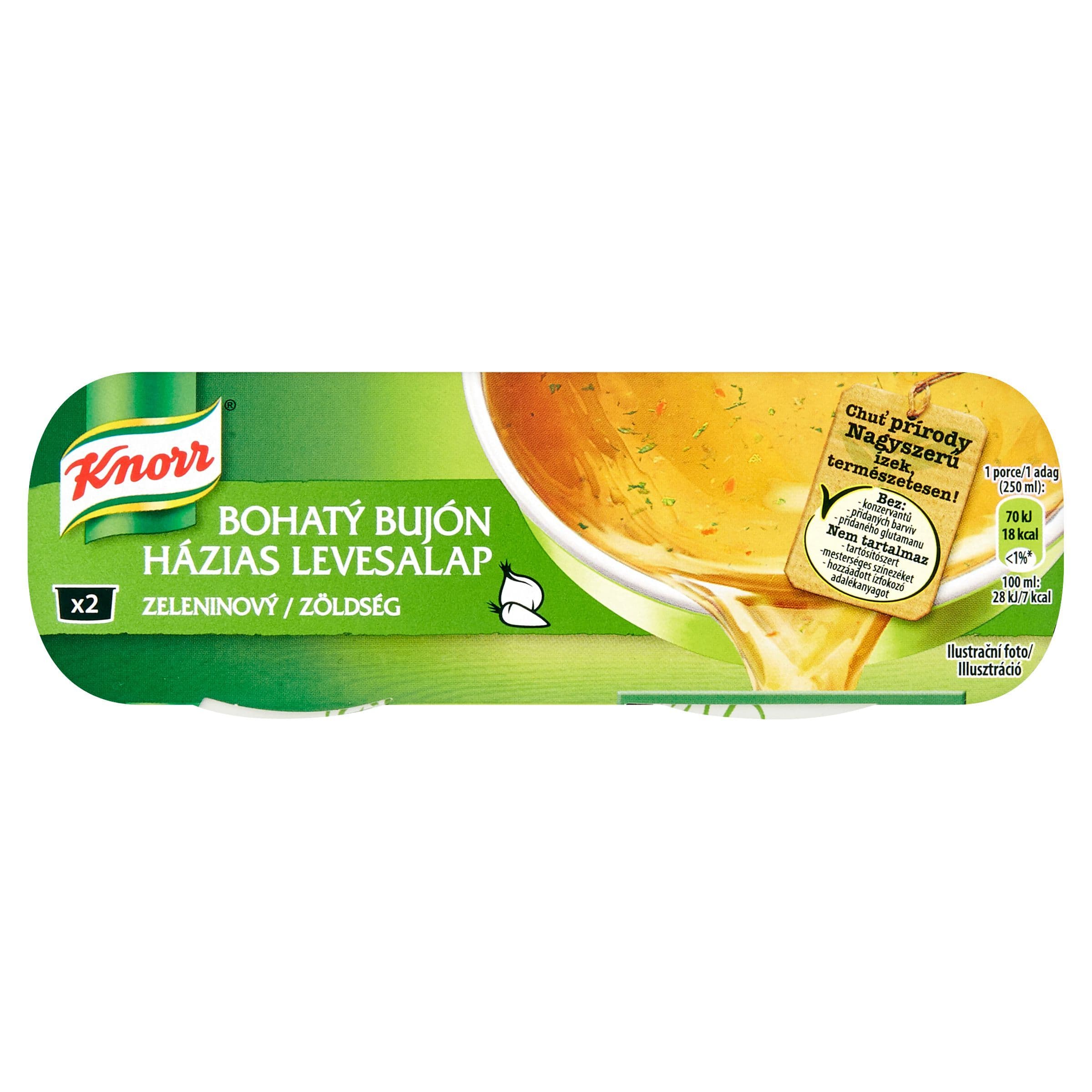 Knorr Bohatý Bujón Zeleninový 2x28 g