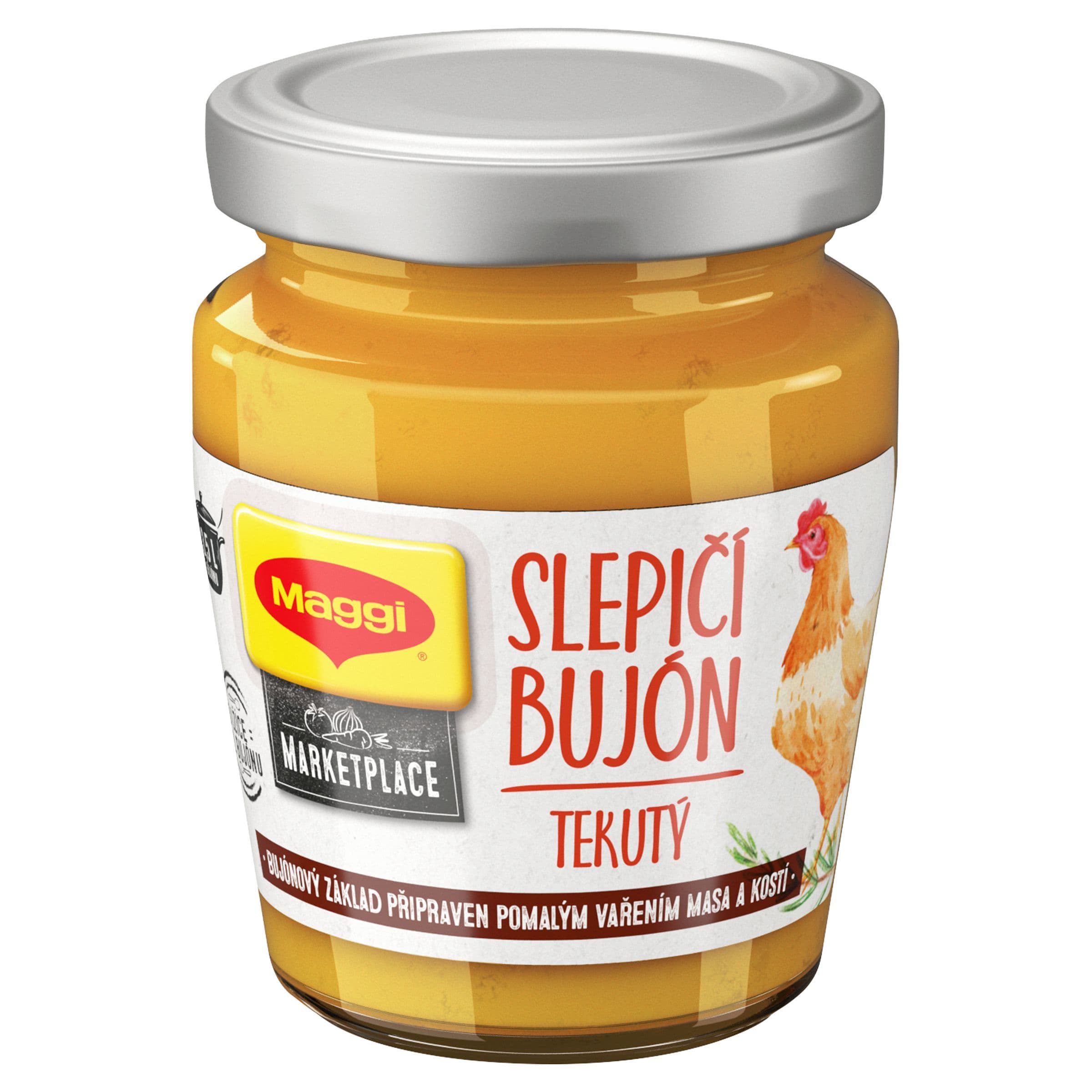 Maggi Tekutý bujón slepičí sklenice 160 g