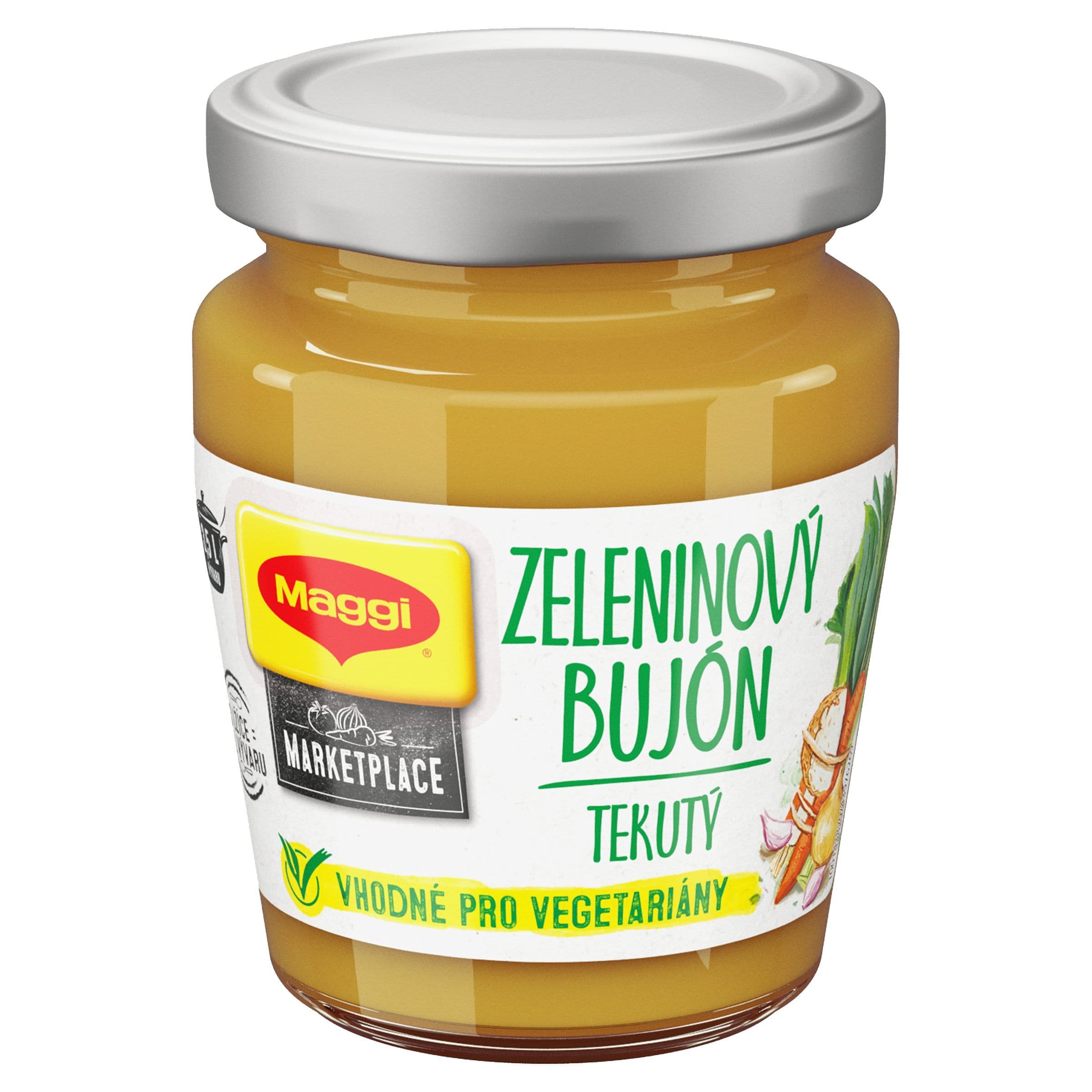 Maggi Tekutý bujón zeleninový sklenice 160g