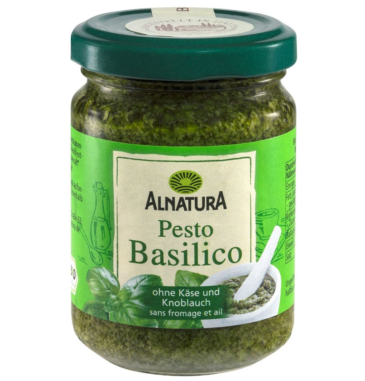 Alnatura BIO Bazalkové pesto 130 g