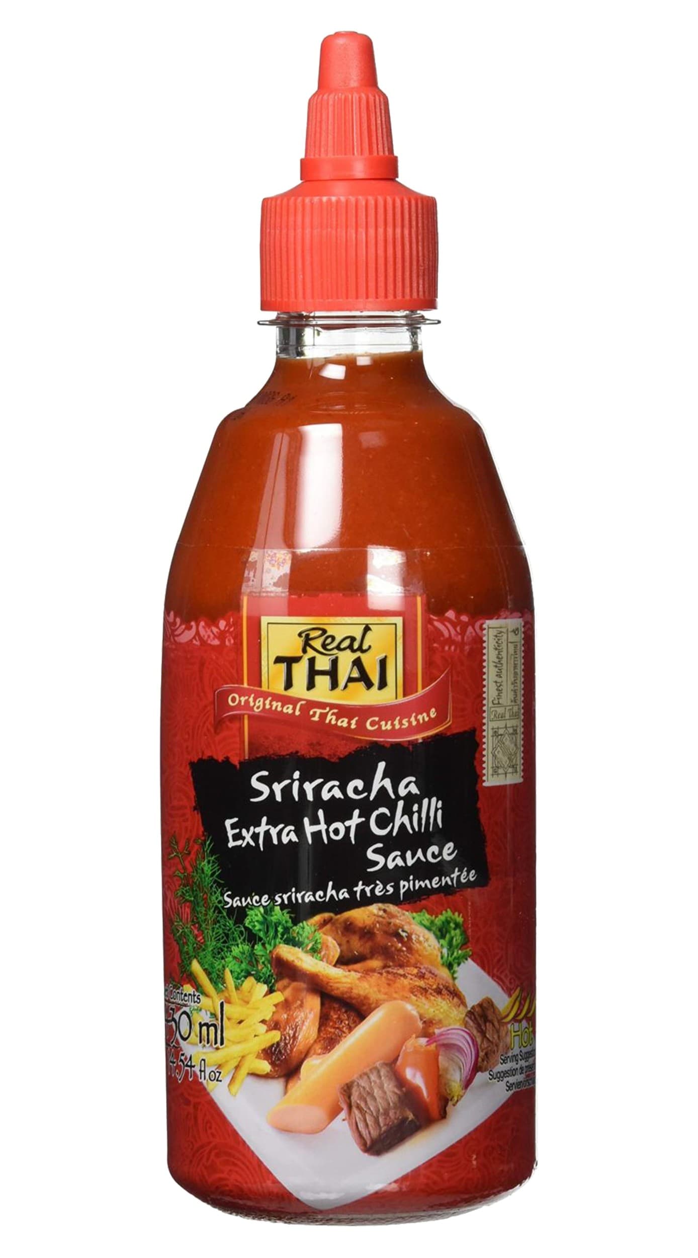 Real Thai Sriracha Extra Hot Chilli omáčka 430 ml