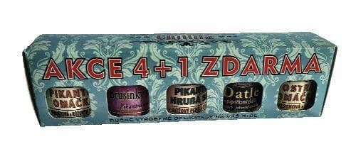 Modrý box 4+1 zdarma 5 x 60 ml