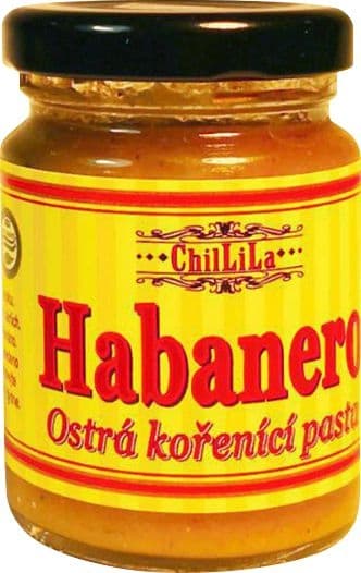 Habanero ostrá pasta 106 ml