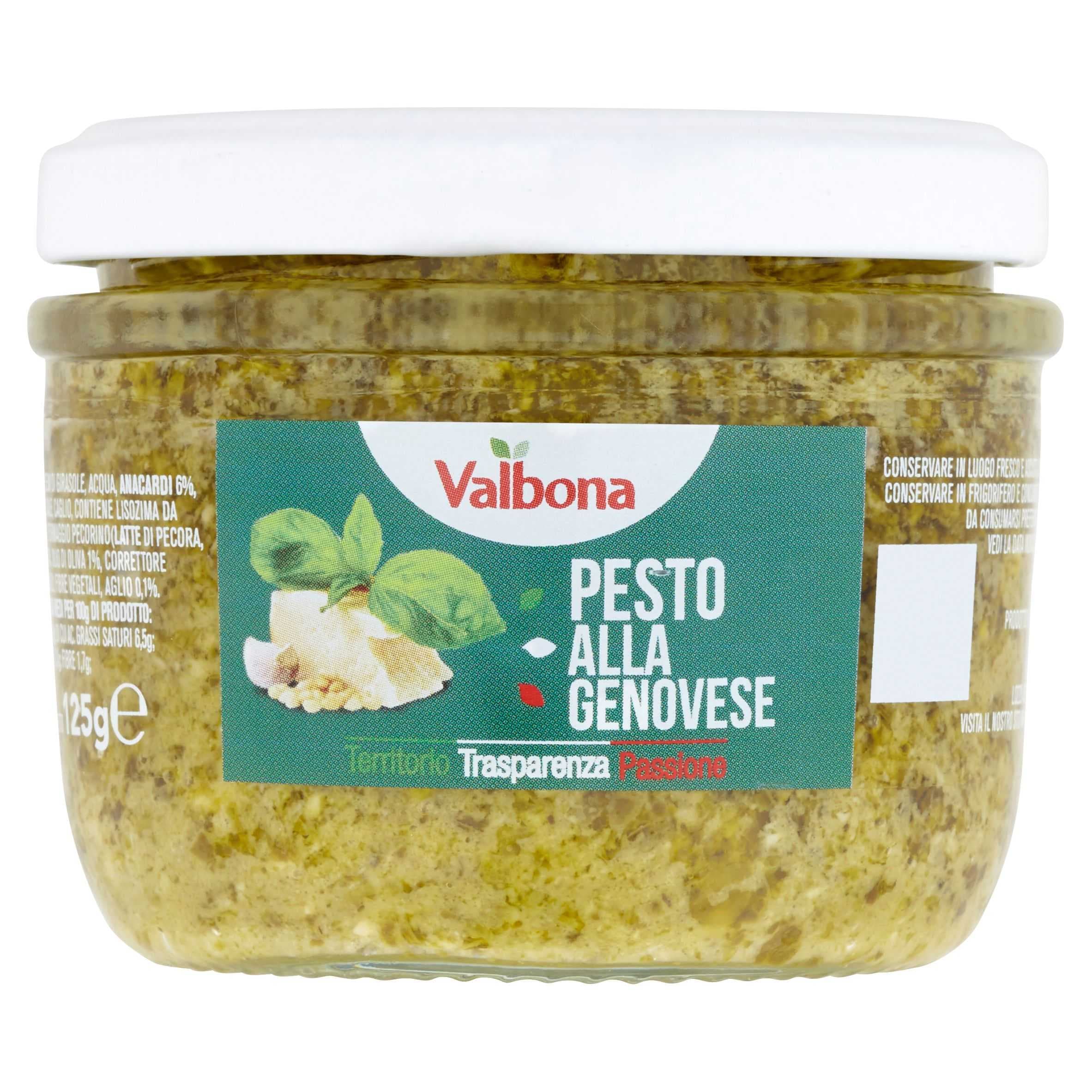 Valbona Pesto s bazalkou 125g