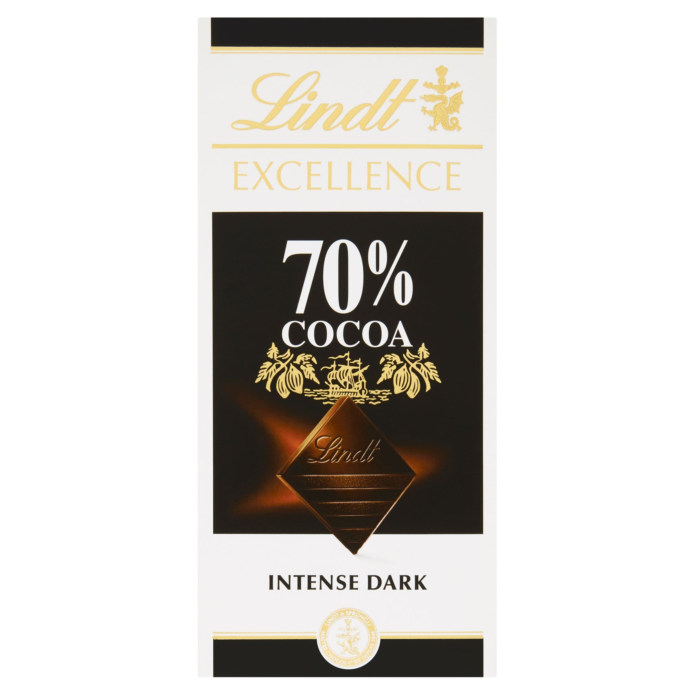 Lindt Excellence Hořká 70% 100 g