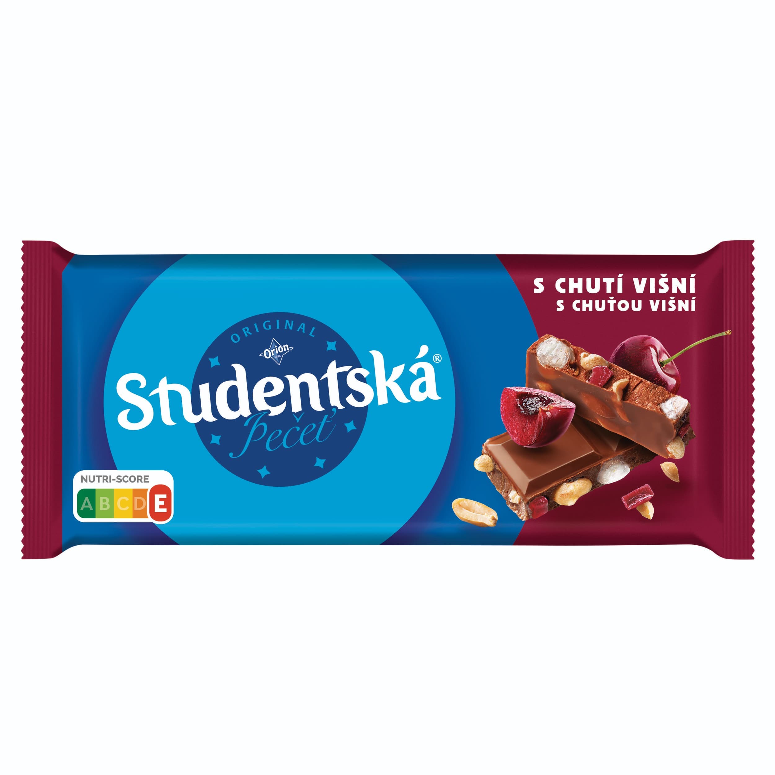Orion Studentská pečeť mléčná s chutí višní 170g