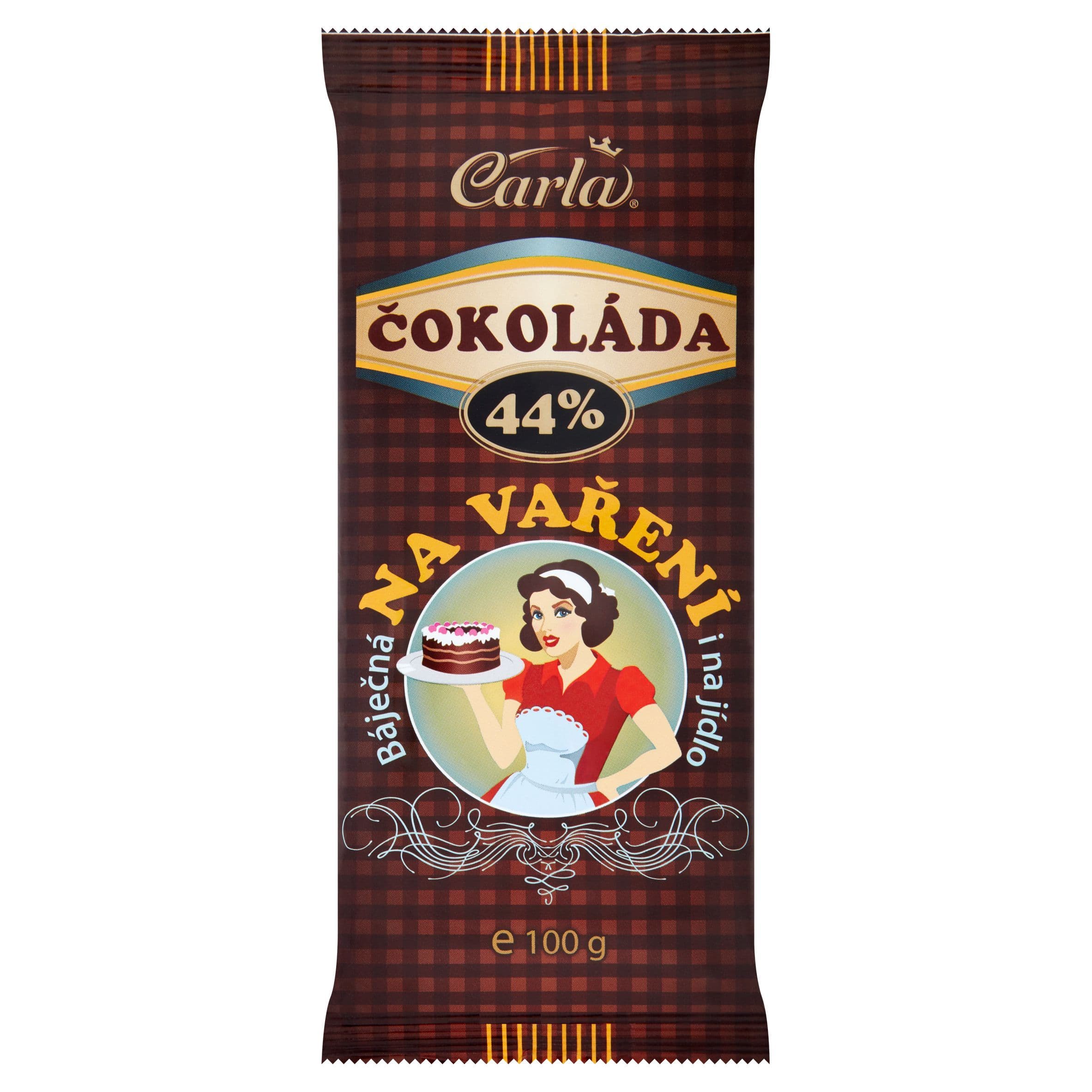Carla Čokoláda na vaření 44% 100 g