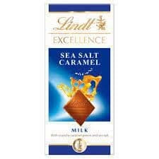 Lindt Excellence Mléčná karamel-sůl 100g