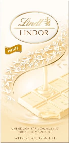 Lindt Lindor bílá čokoláda 100g