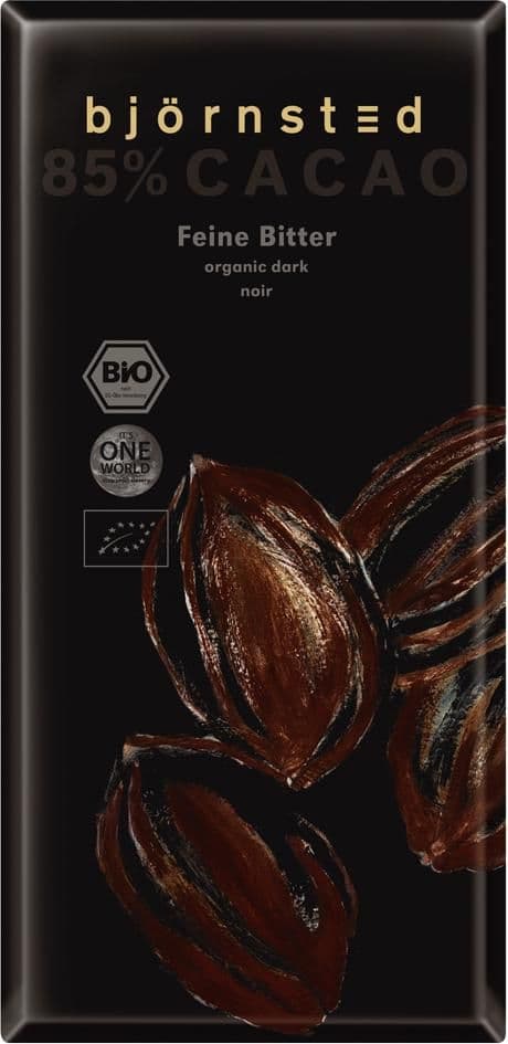 Bio Nebio BIO Hořká čokoláda 85% björnsted 100 g