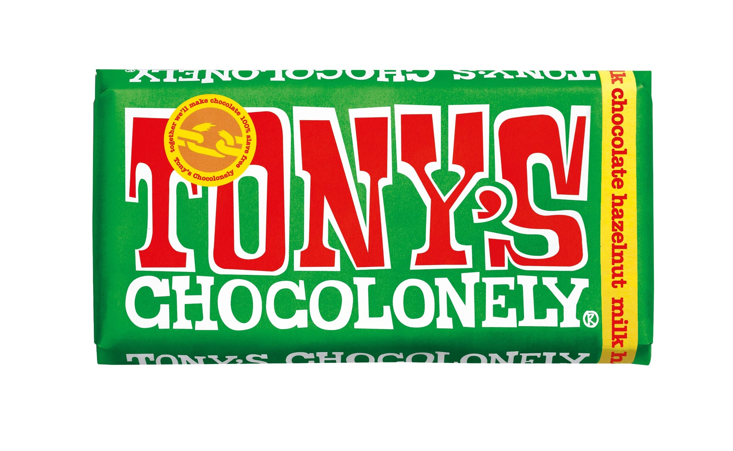 TONY'S Mléčná čokoláda s lísk. ořechy 180g