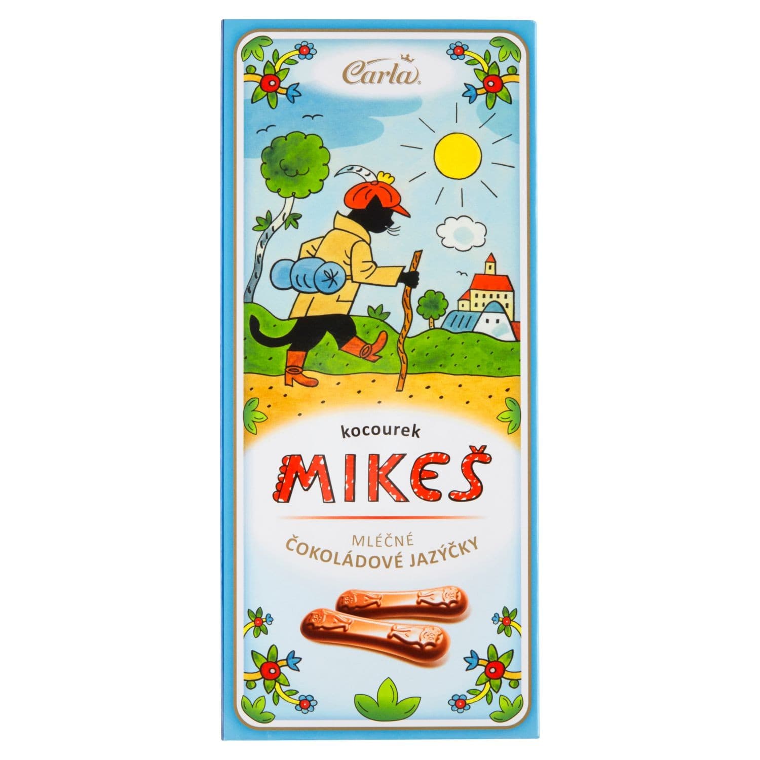 Carla Kocourek Mikeš mléčné čokoládové jazýčky 50g