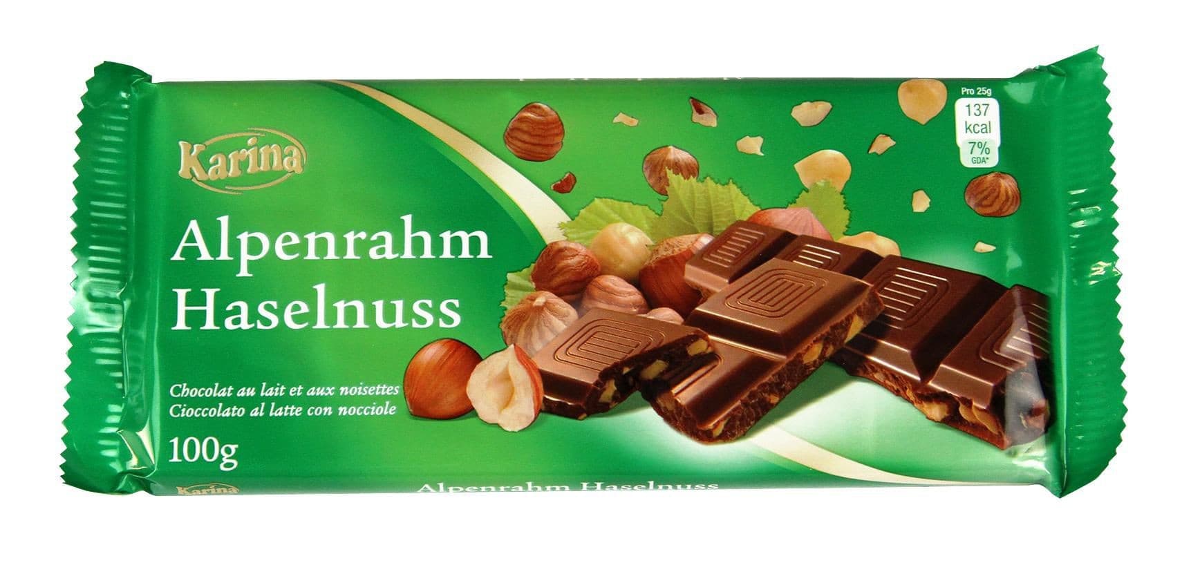 Karina Mléčná čokoláda 100g