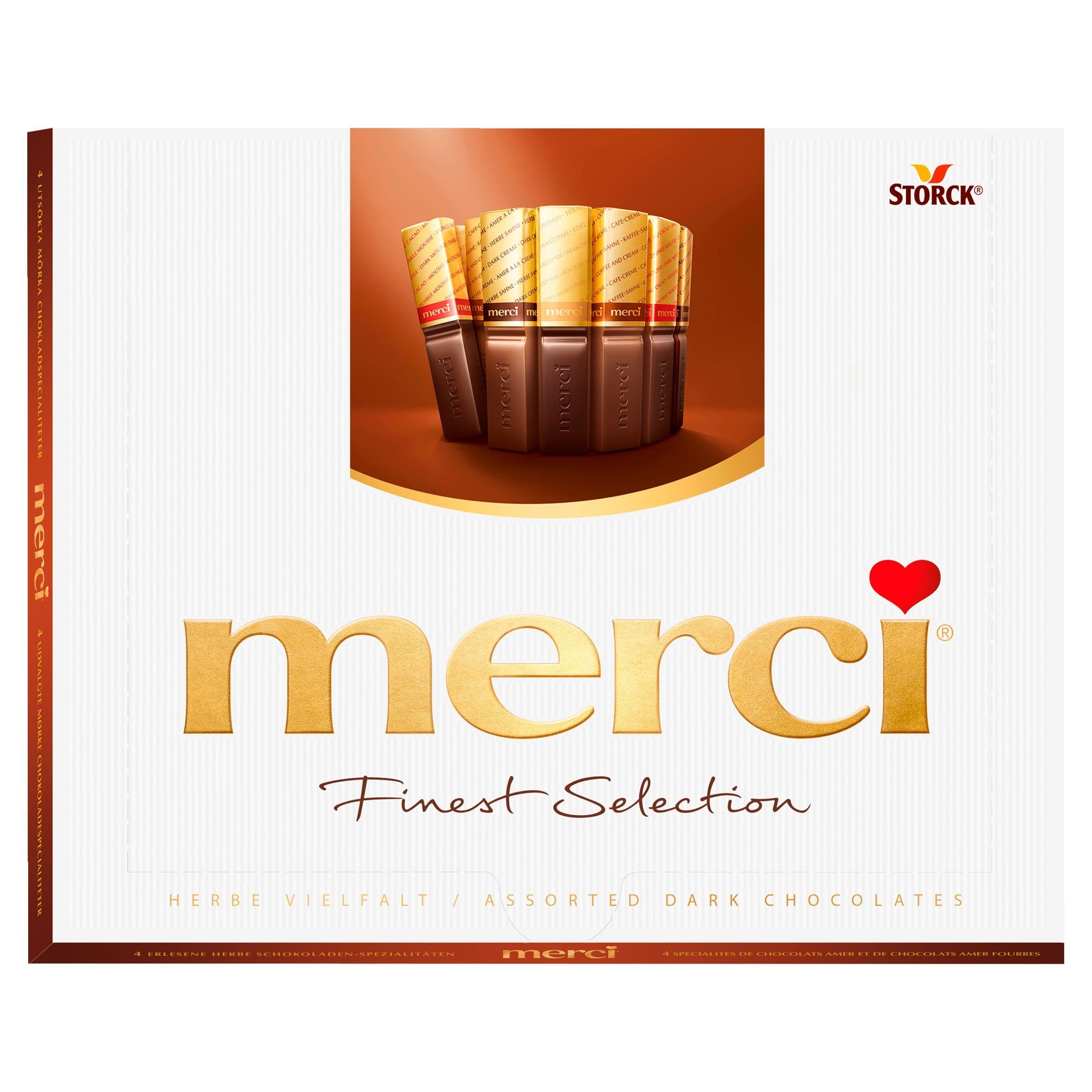 Storck merci Finest Selection hořká 250g