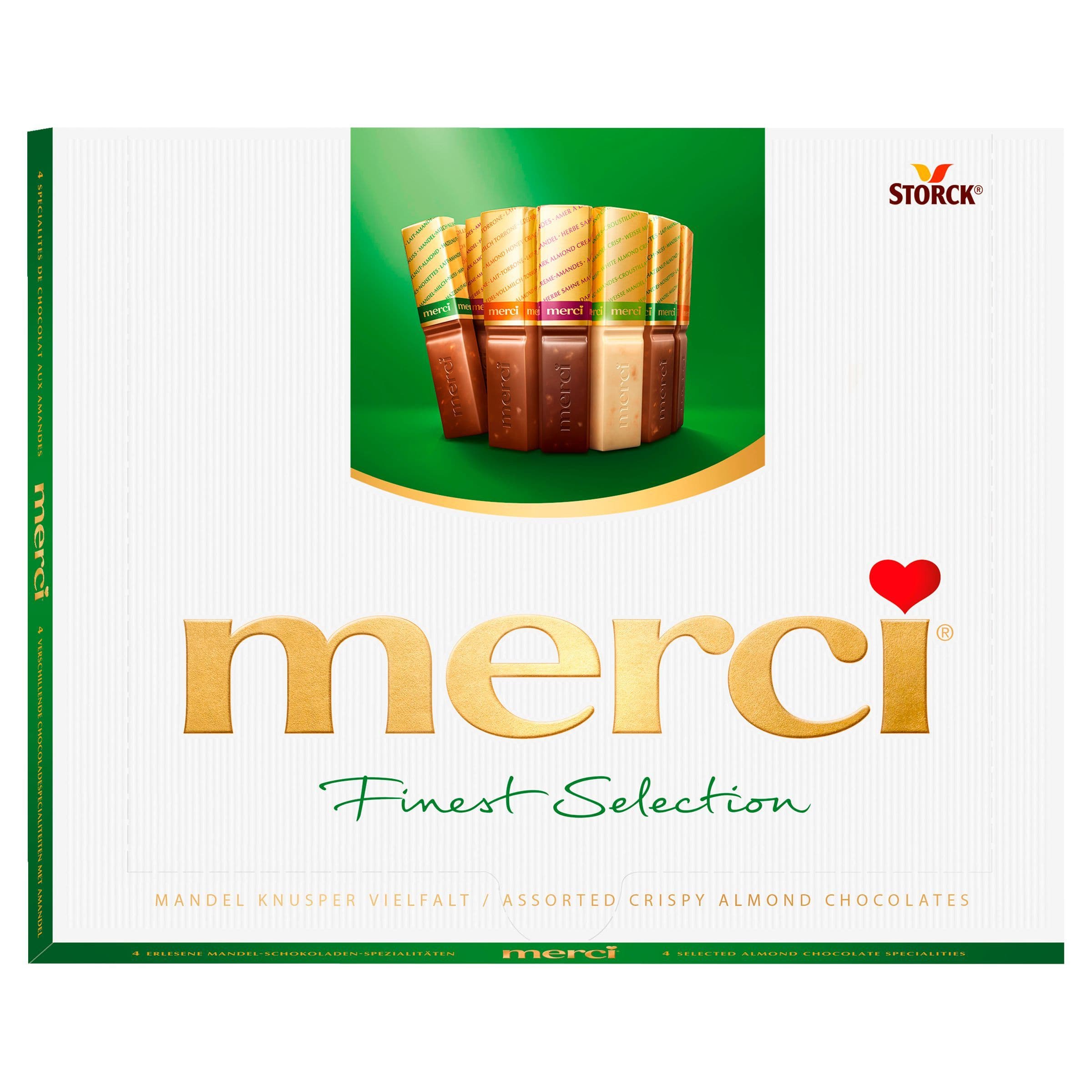 Storck merci Finest Selection oříšková 250g