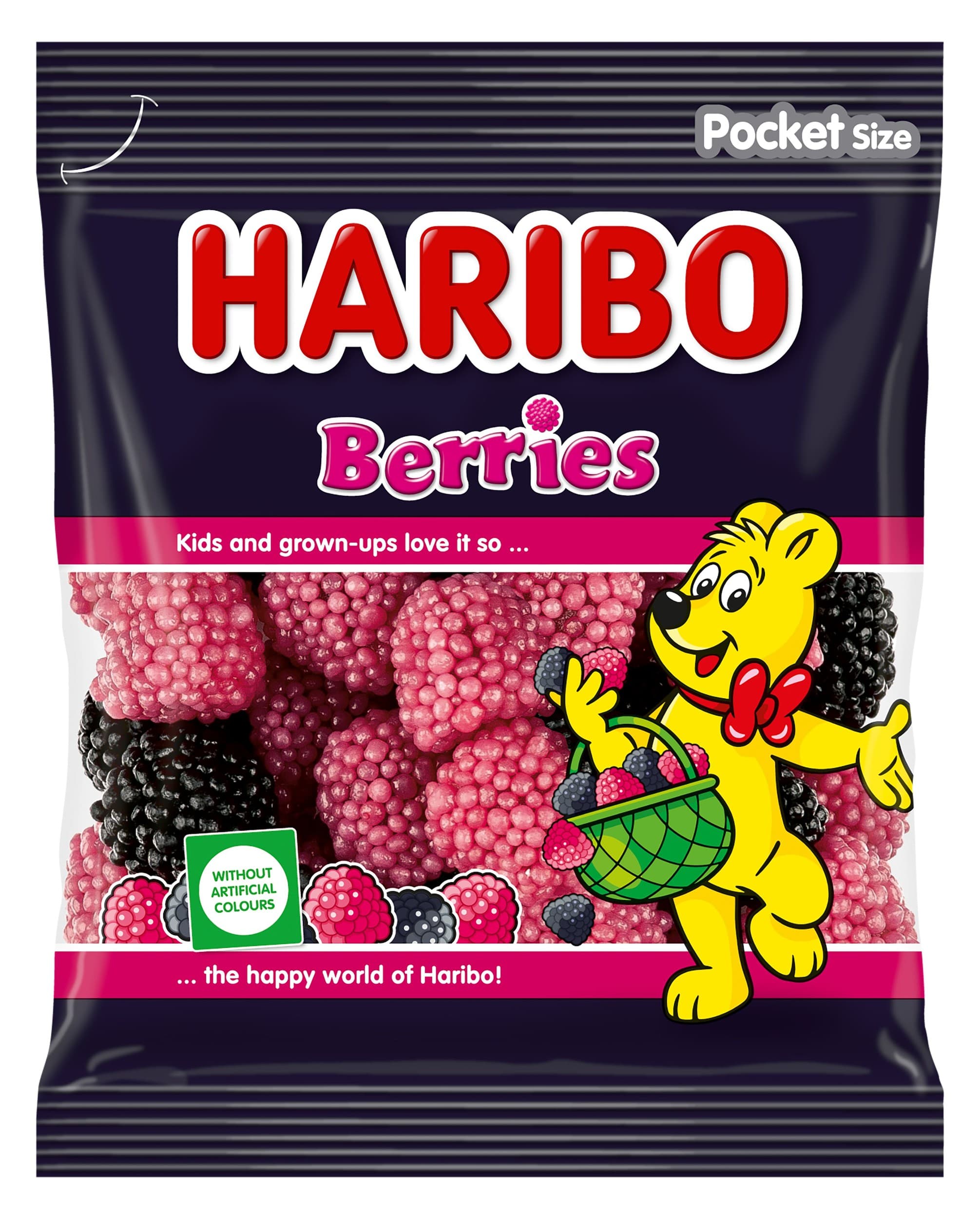 Haribo Berries želé s ovocnou příchutí 100 g