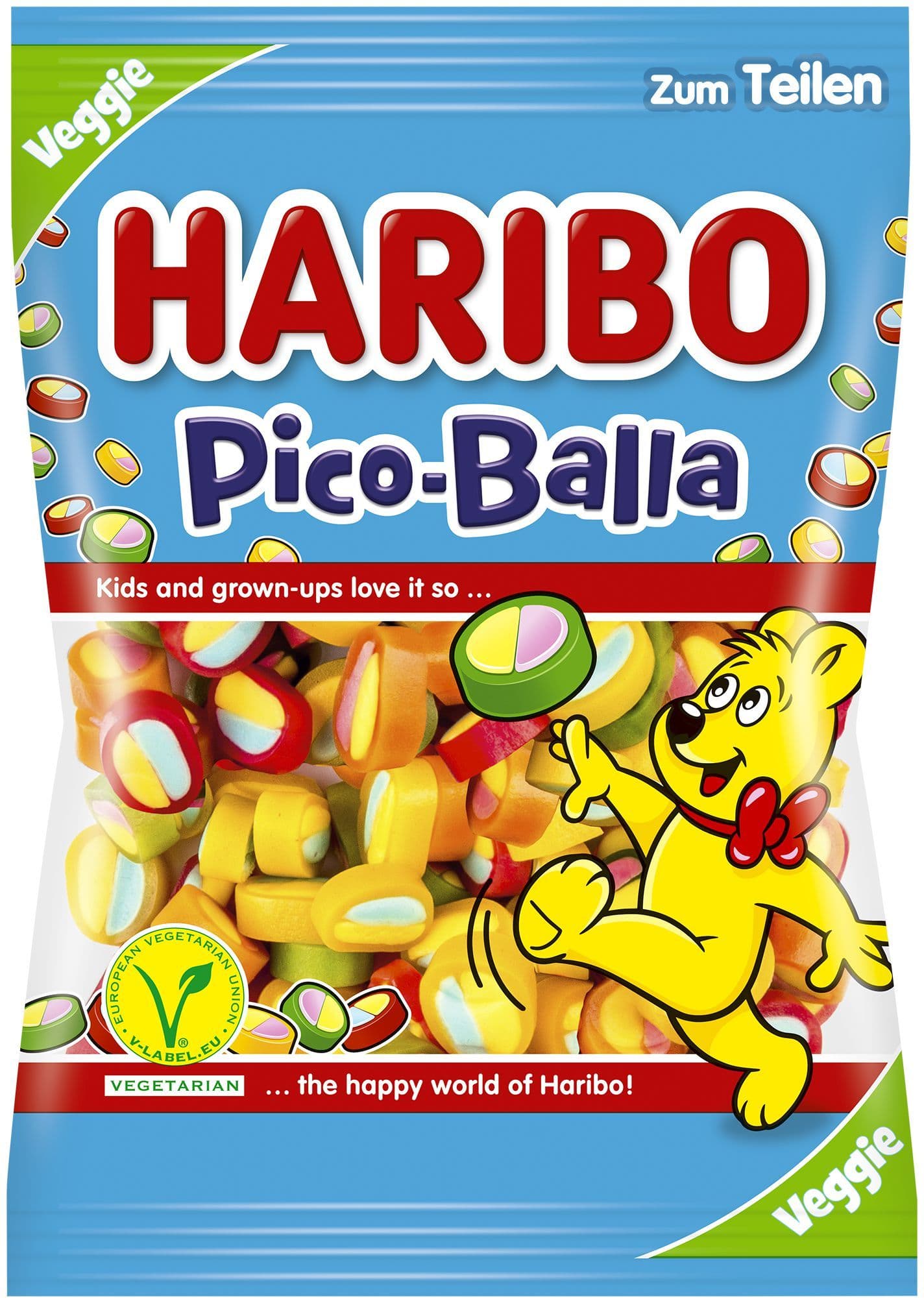 Haribo Pico-Balla želé s ovocnými příchutěmi 175 g