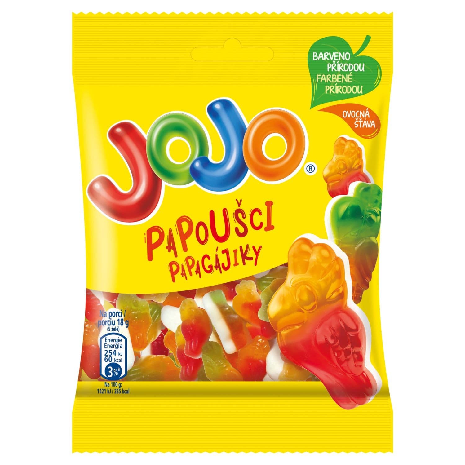 Jojo Papoušci 80 g