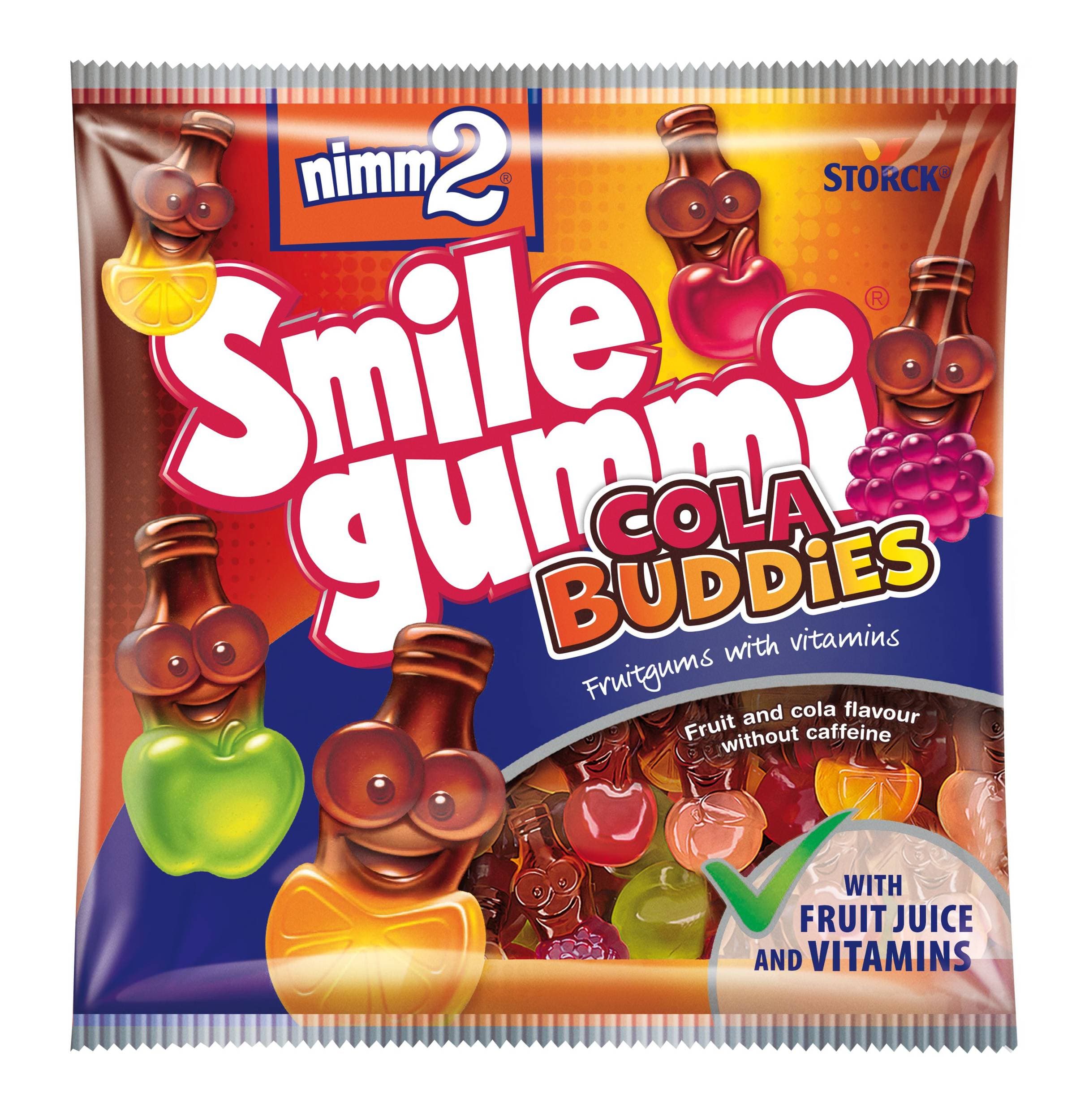 nimm2 Smilegummi Cola Buddies 90g