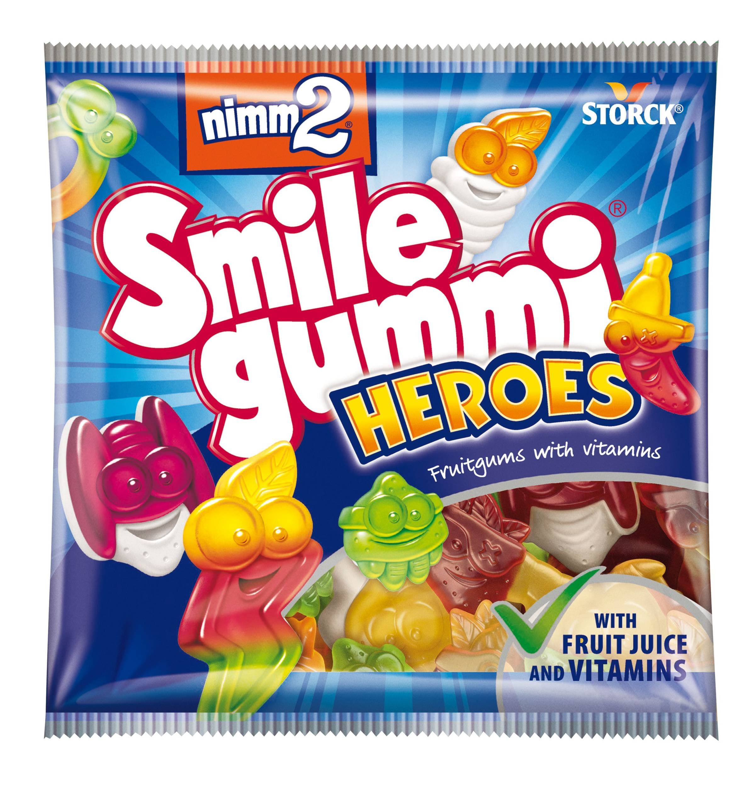 nimm2 Smilegummi Heroes 90g