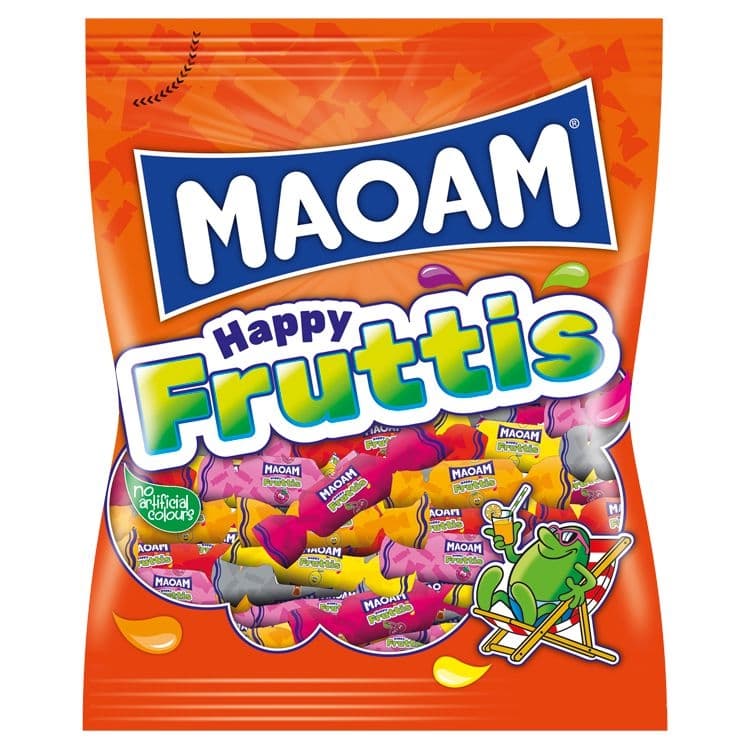 Haribo Maoam Happy fruttis žvýkací bonbony, částečně s příchutí coly 175 g