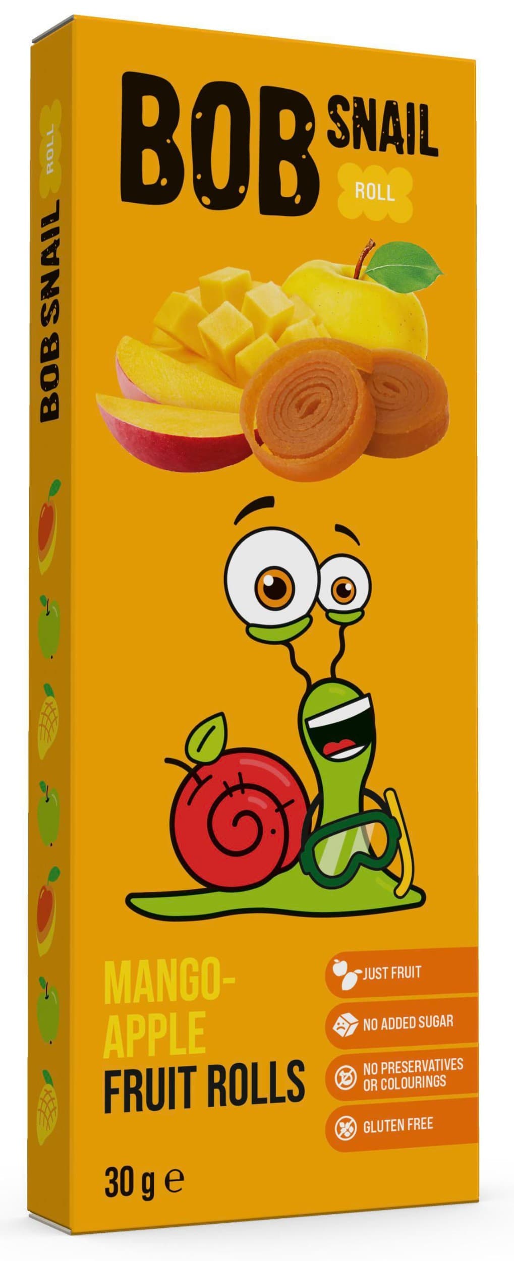 Šnek Bob Mango-Jablko 30g
