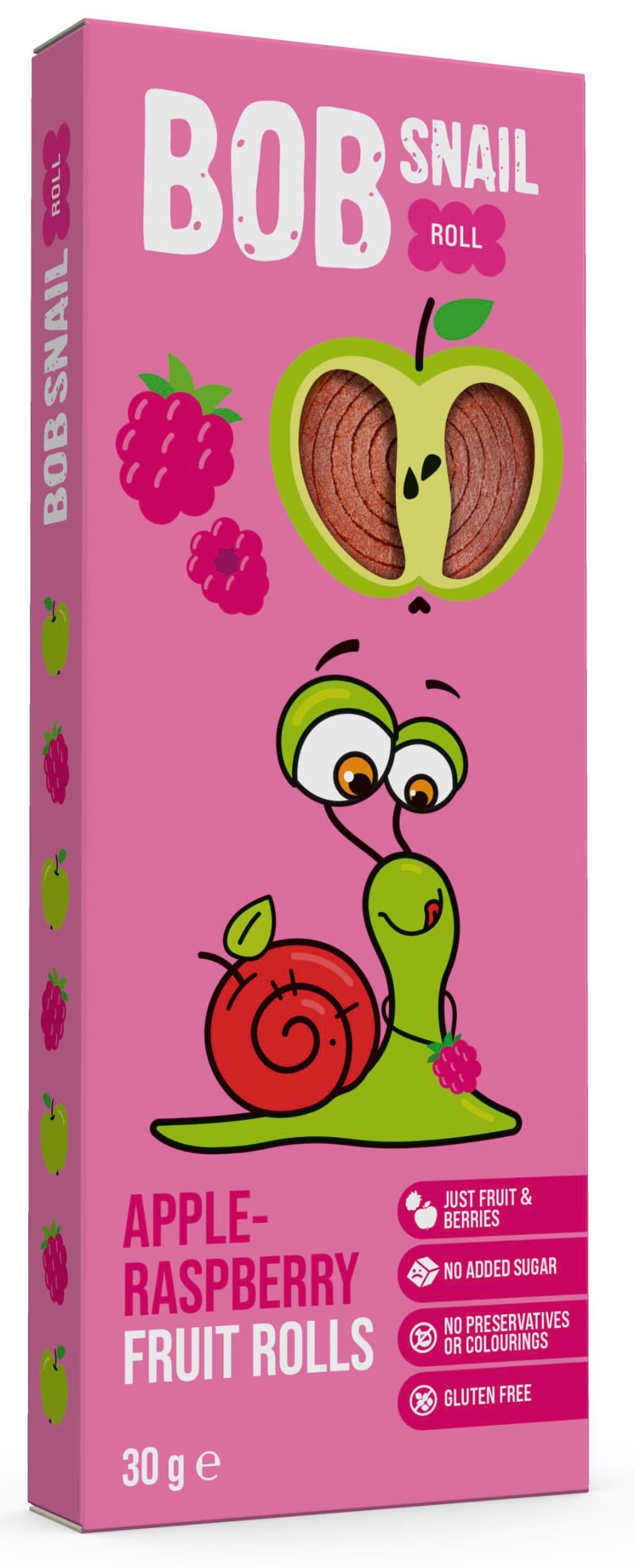Šnek BOB jablko-malina 30g
