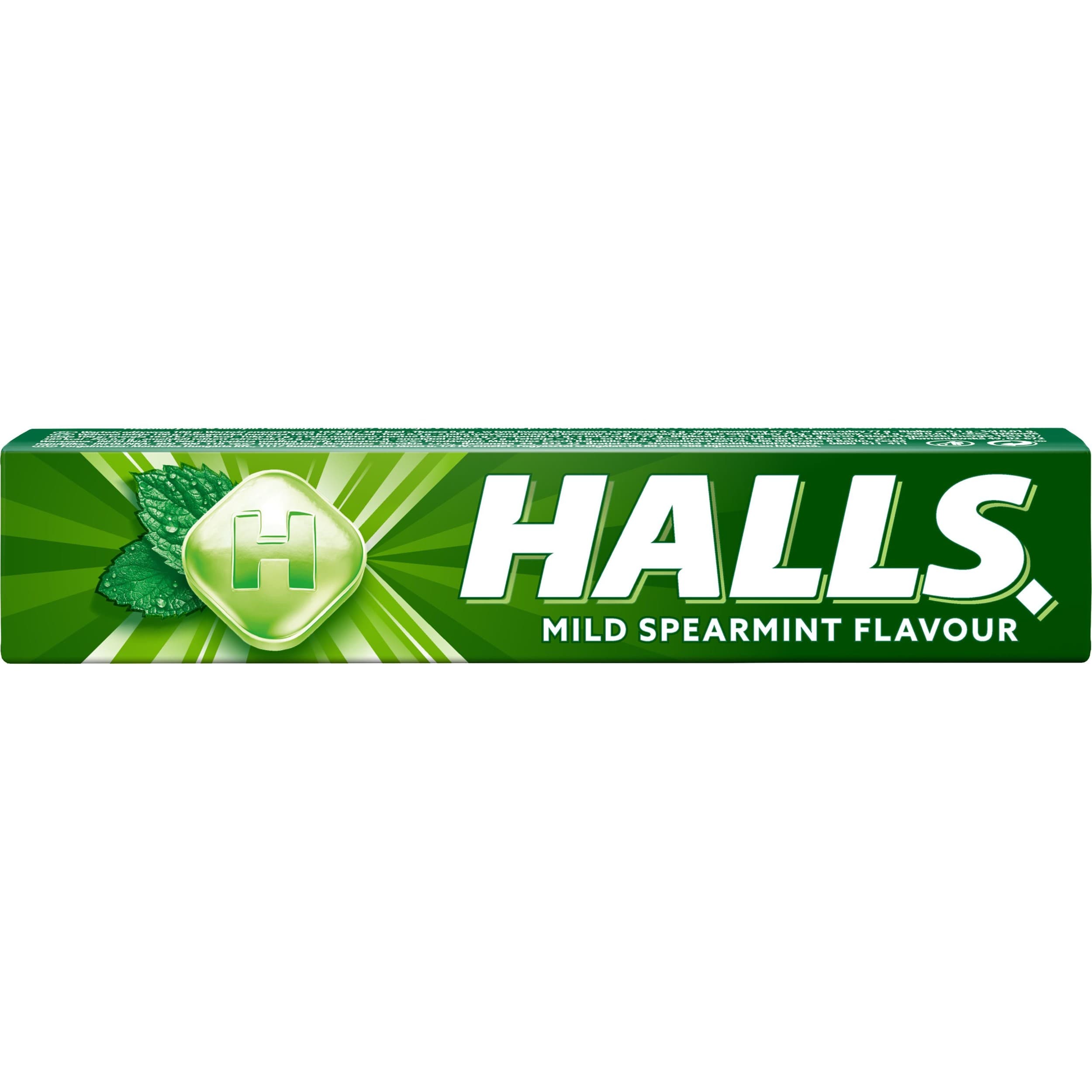 Halls SPEARMINT bonbóny mátové 33,5g