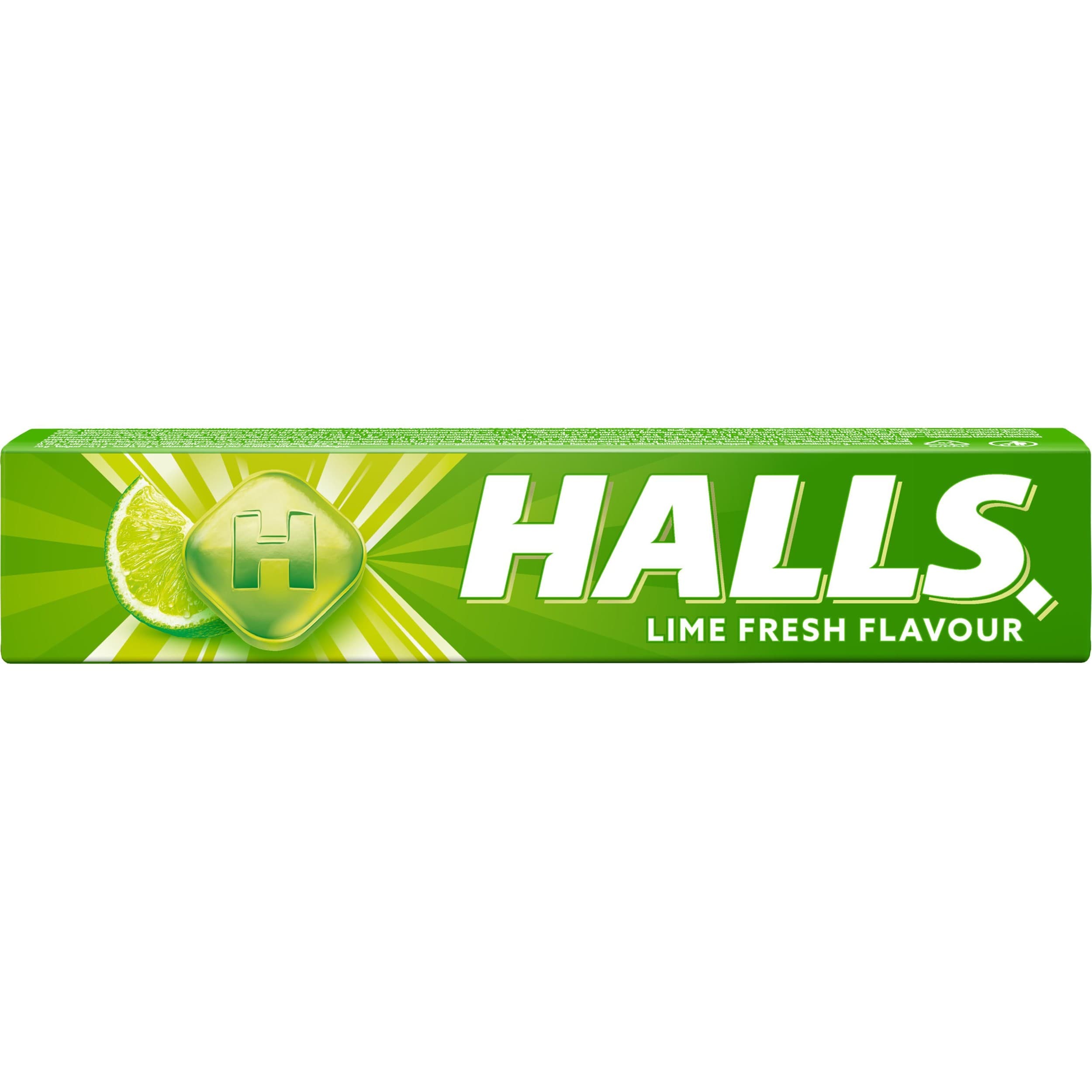 Halls Bonbóny limetkové s vitamínem C 33,5g