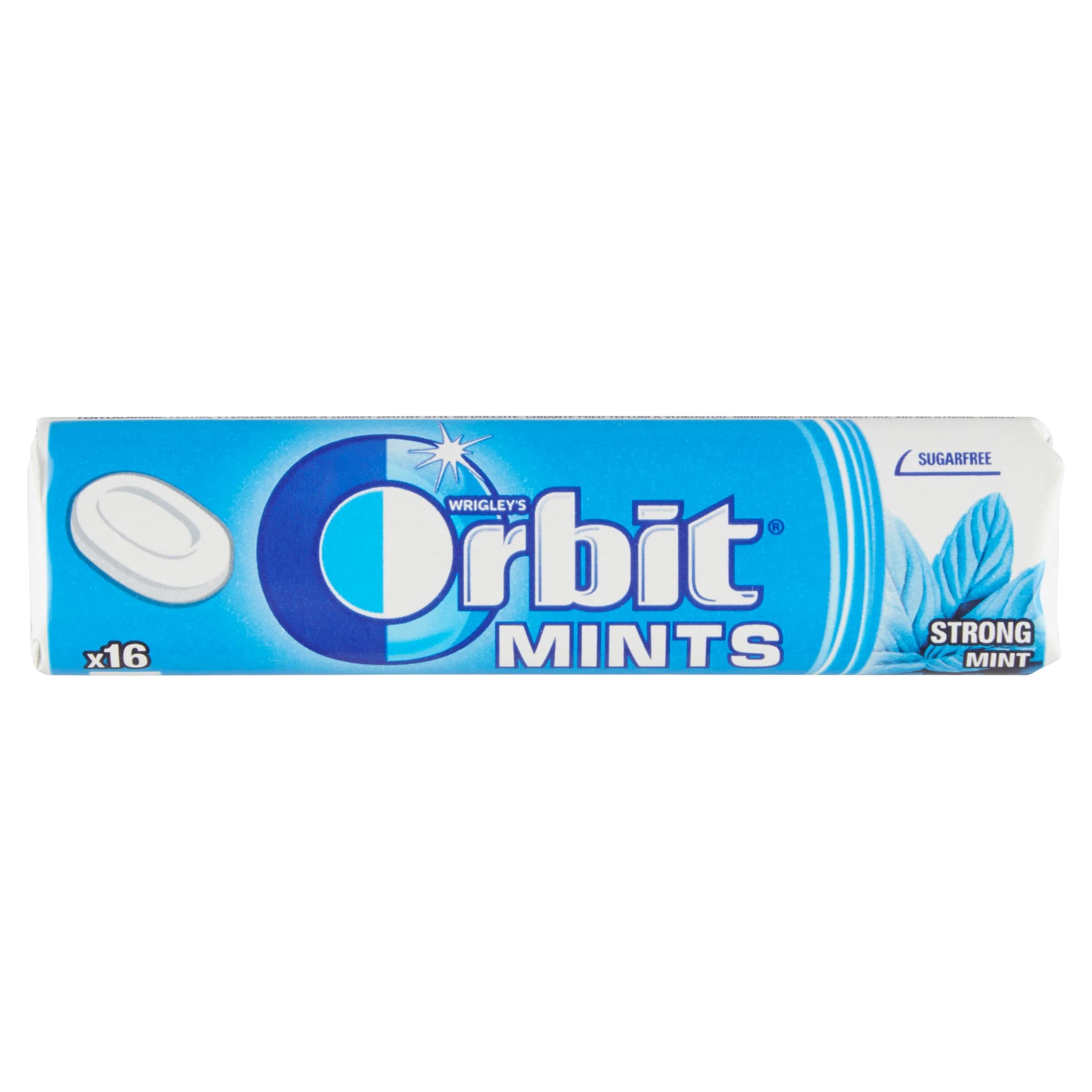 Wrigley's Orbit Mints Strong Mint 16 ks 28 g