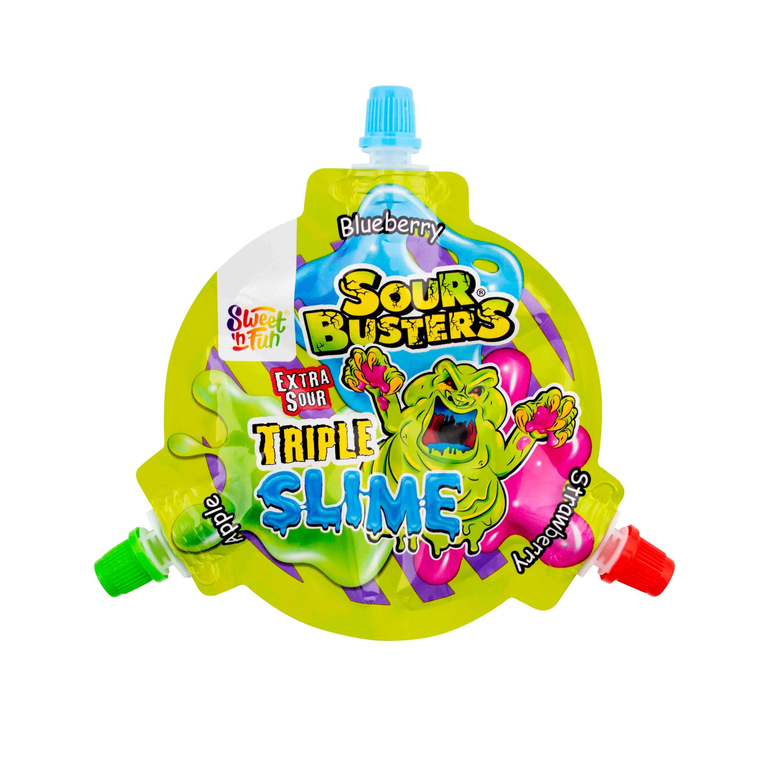 Sour Buster Triple Slime - kyselý sliz 3v1 45g