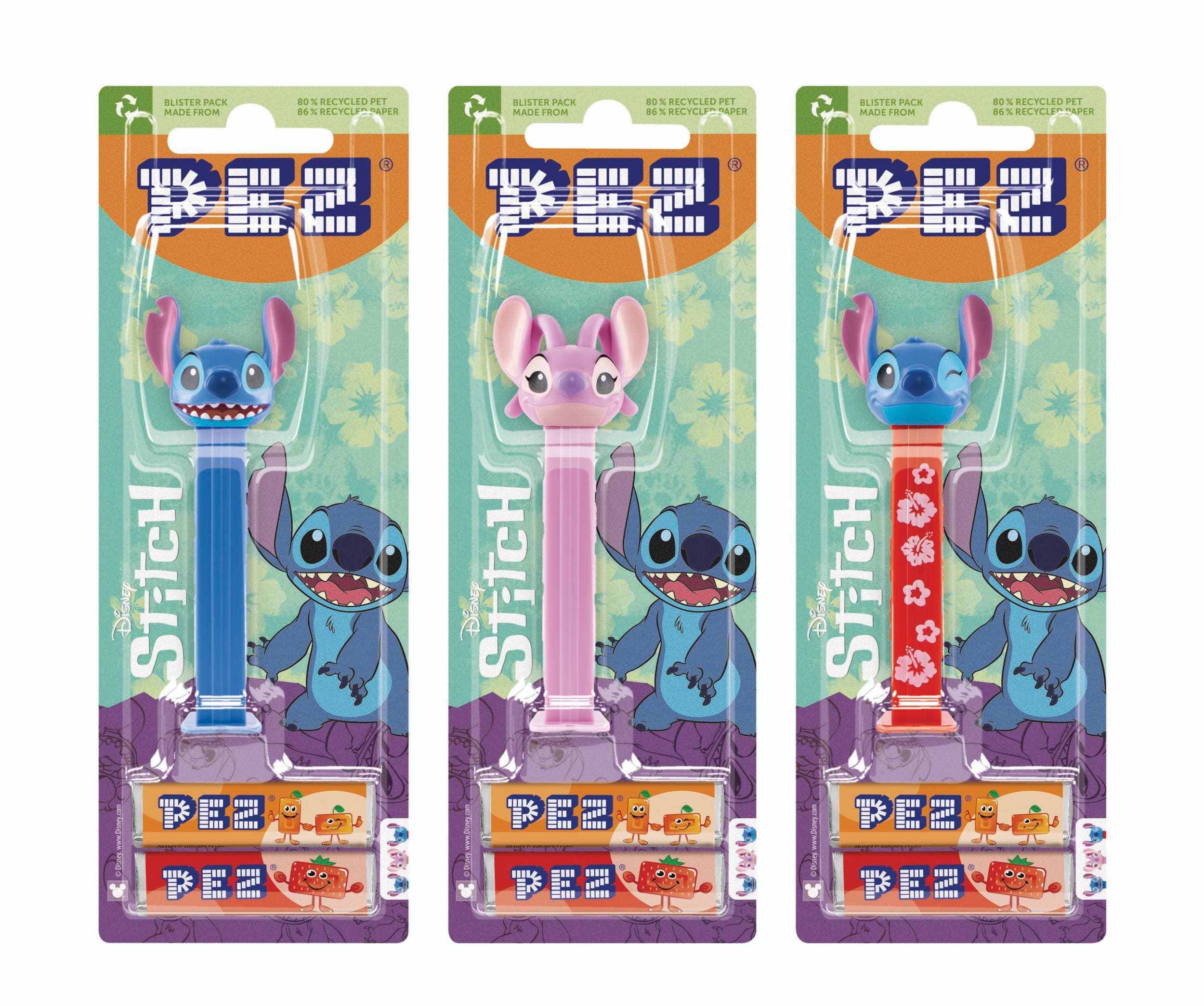 Pez Figurka + 2 Pez štangličky ovocné - komprimát s ovocnými příchutěmi 2x8,5 g
