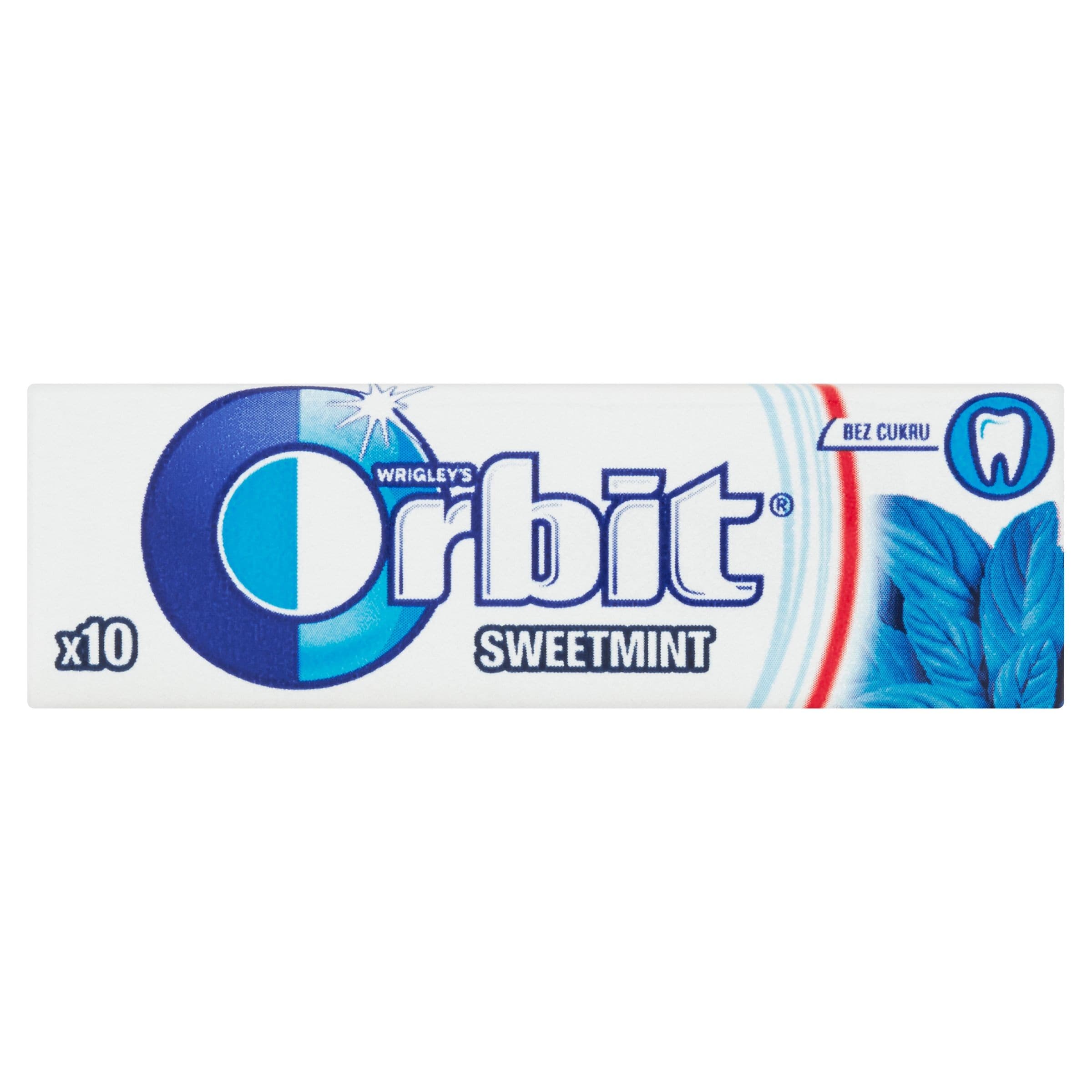 Orbit Sweet Mint dražé 14 g