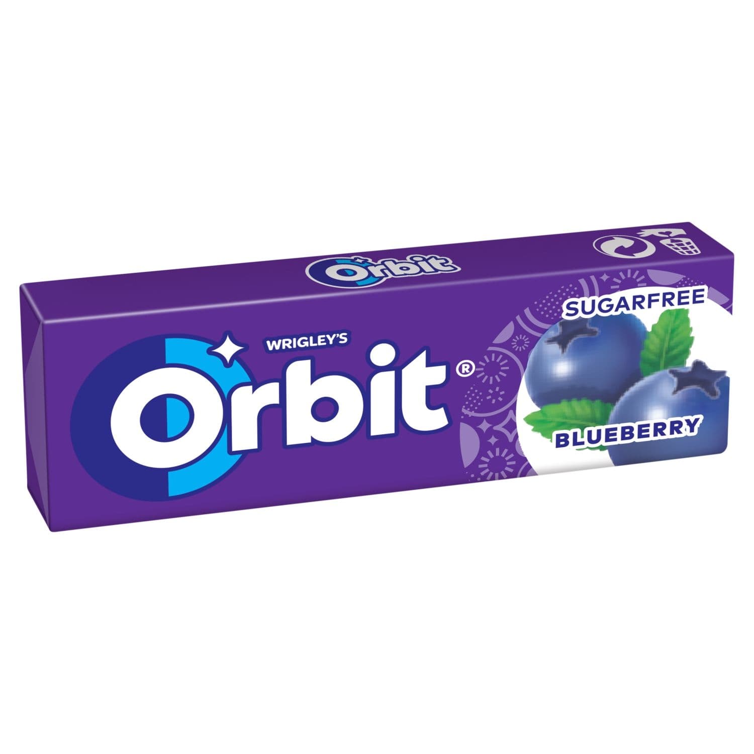 Wrigley's Orbit Blueberry žvýkačky 10 ks 14g