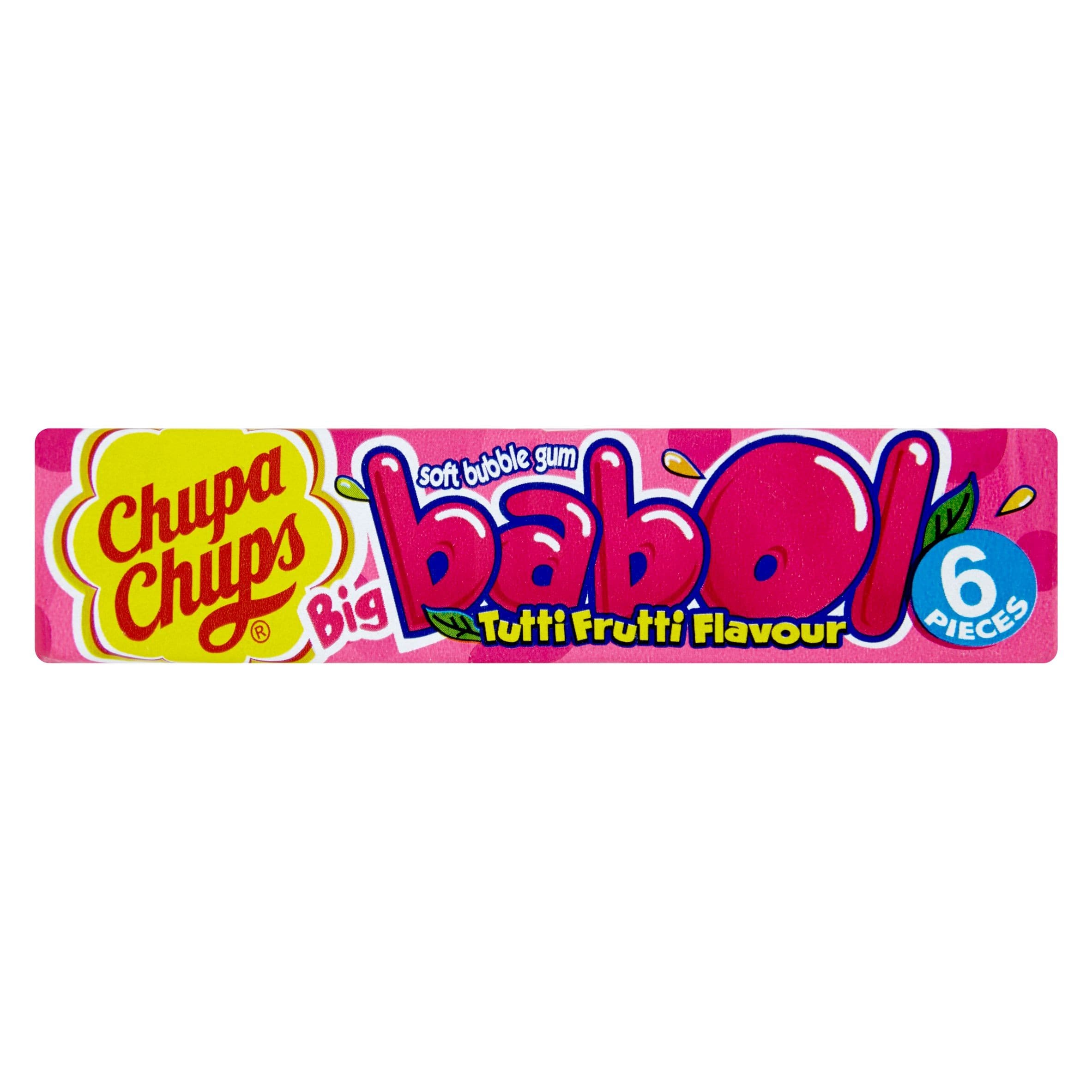 Chupa Chups Big babol žvýkačka s příchutí tutti frutti 6 ks 27,6 g