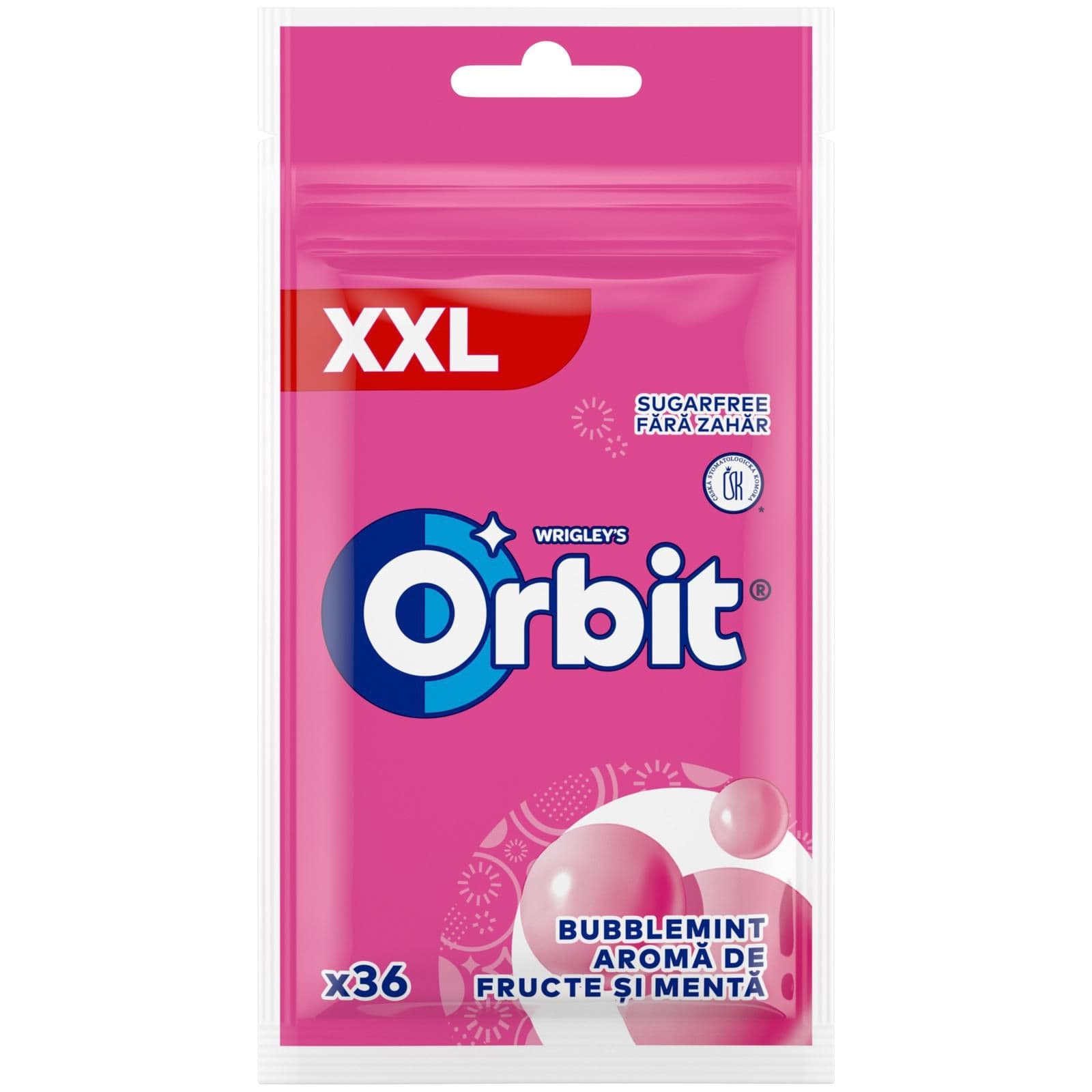 Orbit Bubblemint sáček 50g