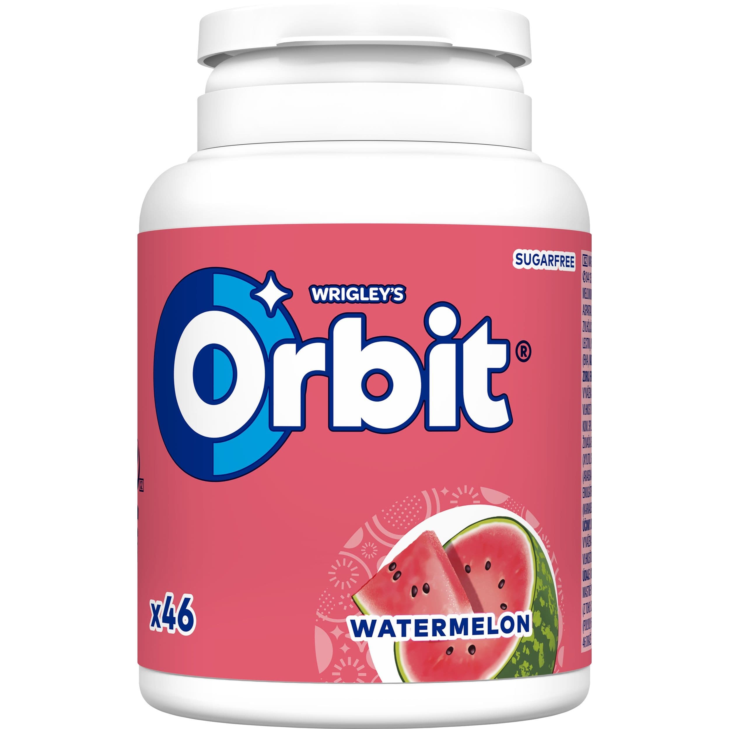 Wrigley's Orbit Watermelon Žvýkačky 46ks 64g