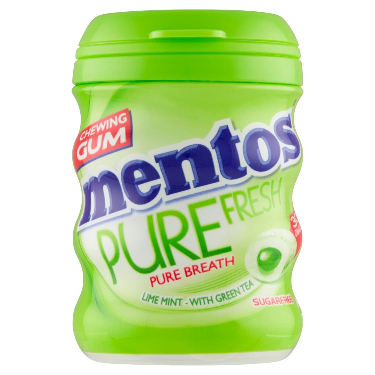 Mentos Gum Pure Fresh Lime Mint 60g