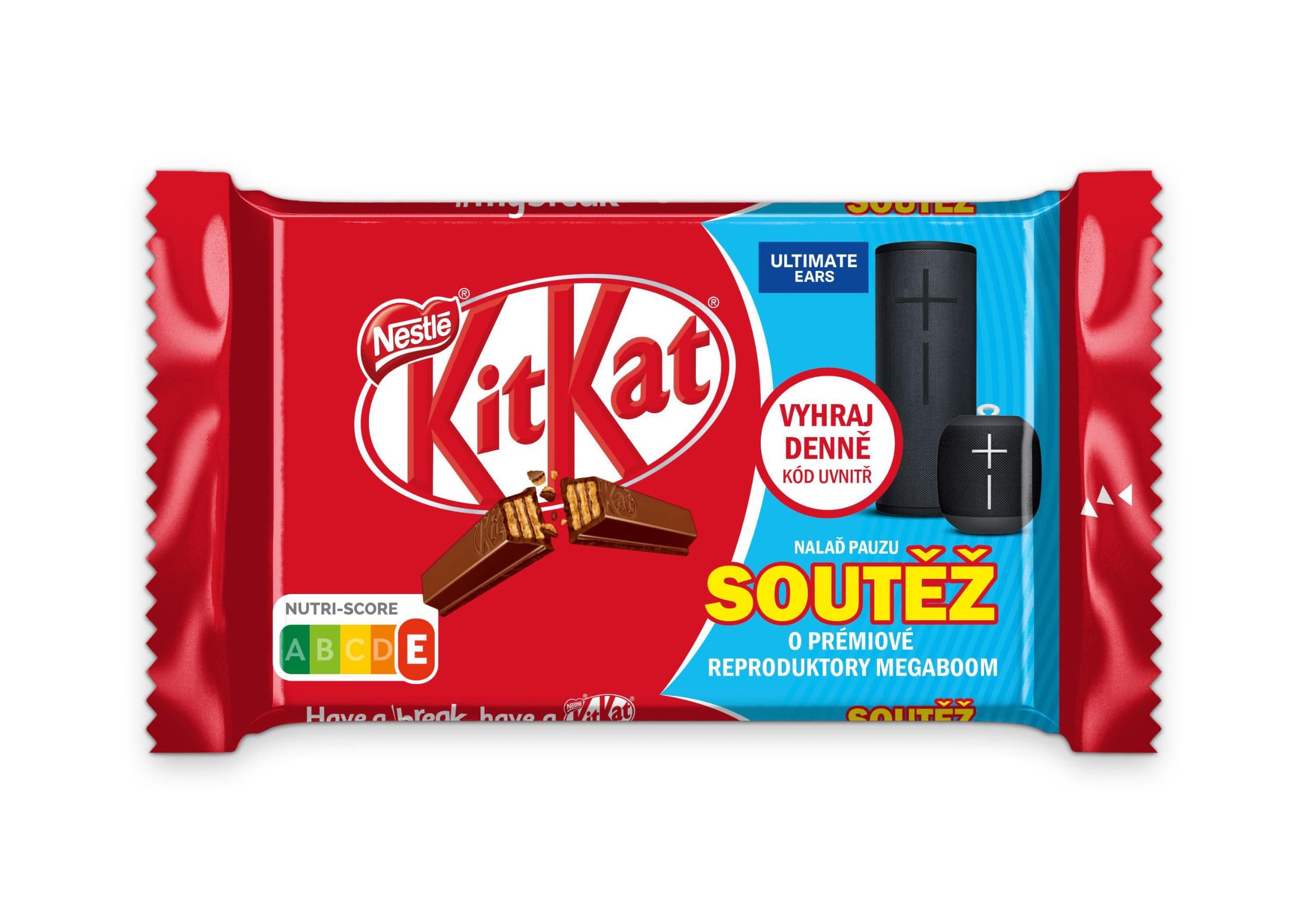 KitKat 4 finger Oplatka v mléčné čokoládě 41,5 g