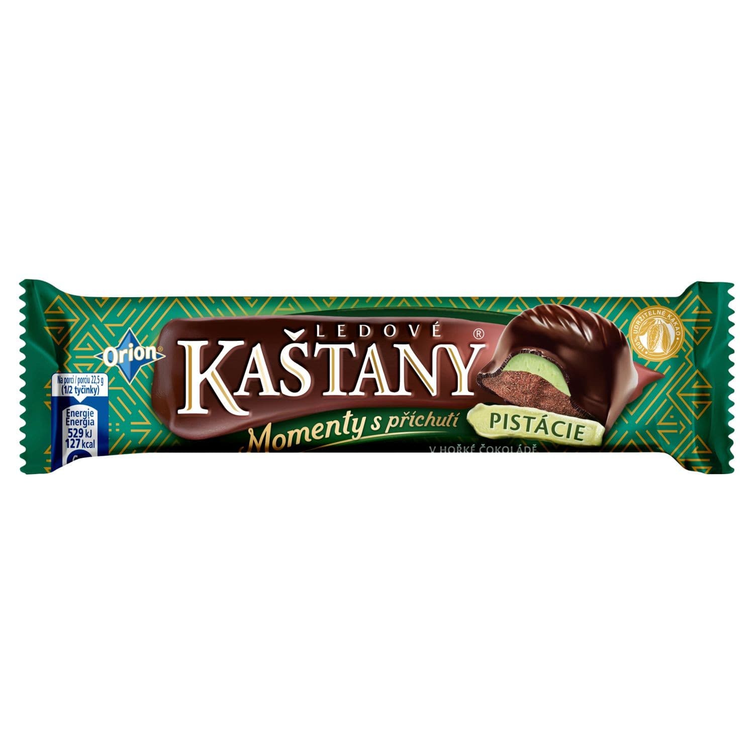 Orion Ledové kaštany, Momenty s příchutí pistácie 45g