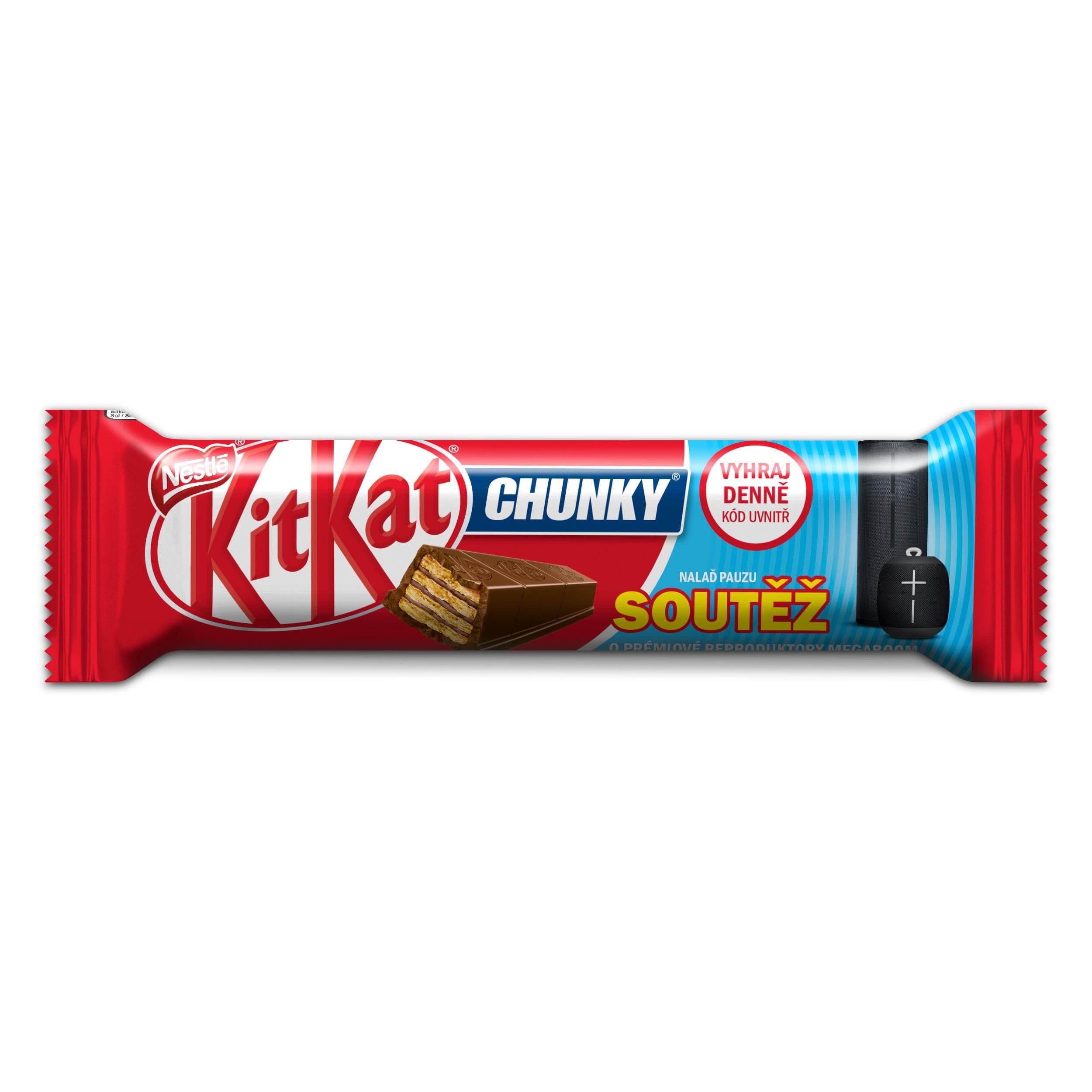 Kitkat chunky milk Oplatka v mléčné čokoládě 40 g