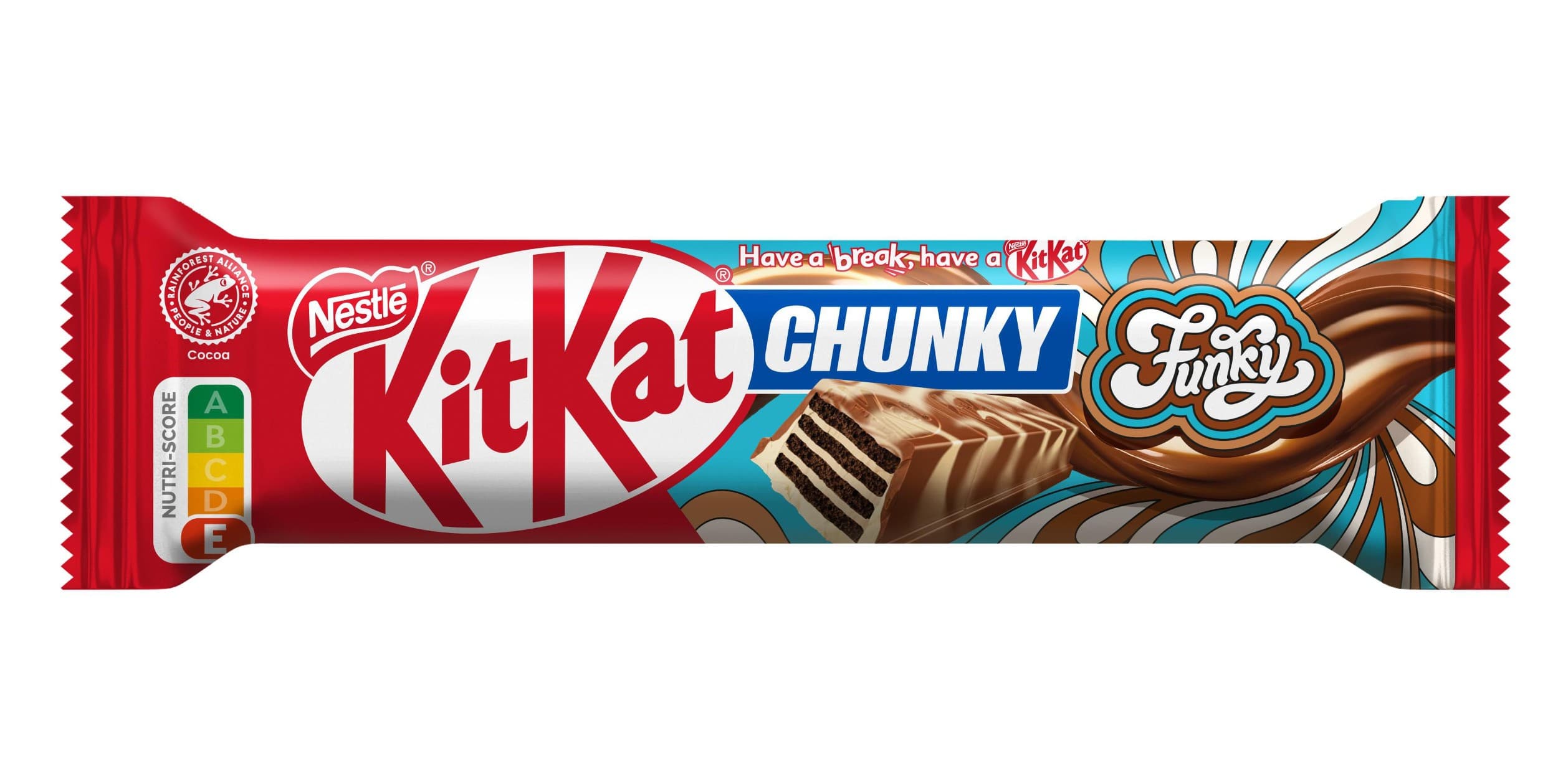 KitKat Chunky Funky oplatka v mléčné čokoládě 40g