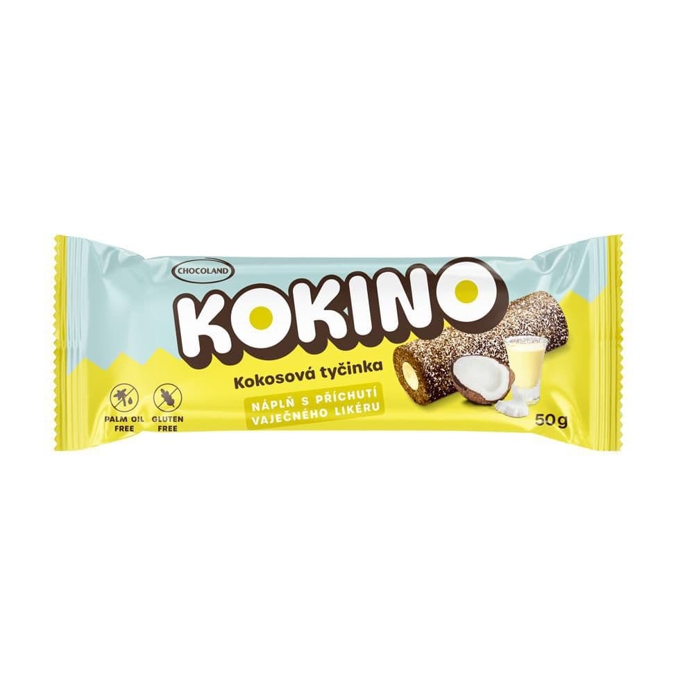 Chocoland Jsem kokosová tmavá plněná vaječným likérem 50 g