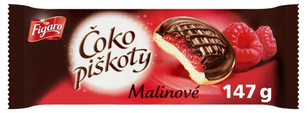Figaro Čoko piškoty Malinové 147g
