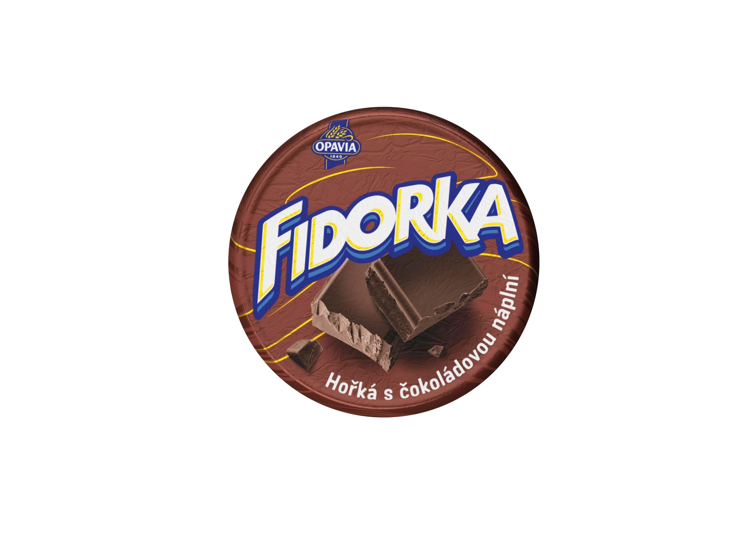 Fidorka Hořká s čokoládovou náplní  30g