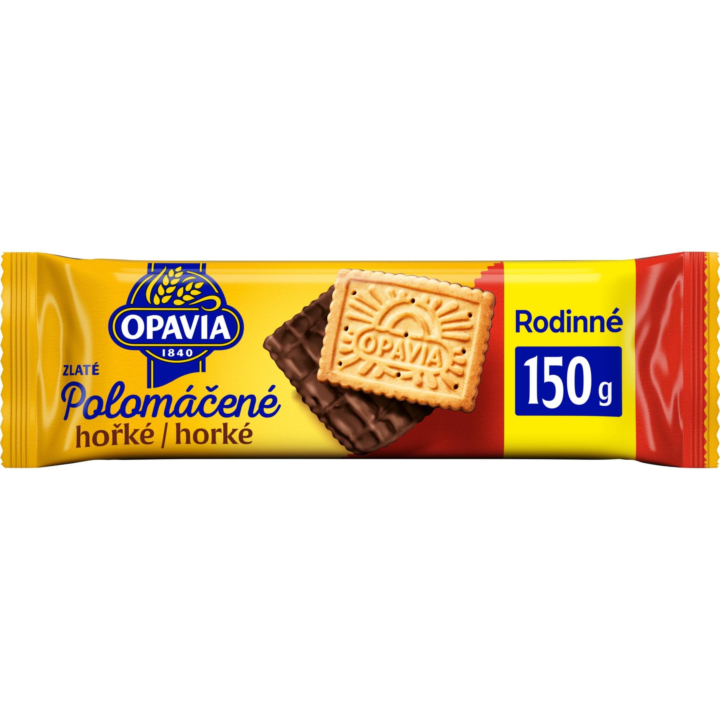 Opavia sušenky Zlaté Polomáčené hořké 150g