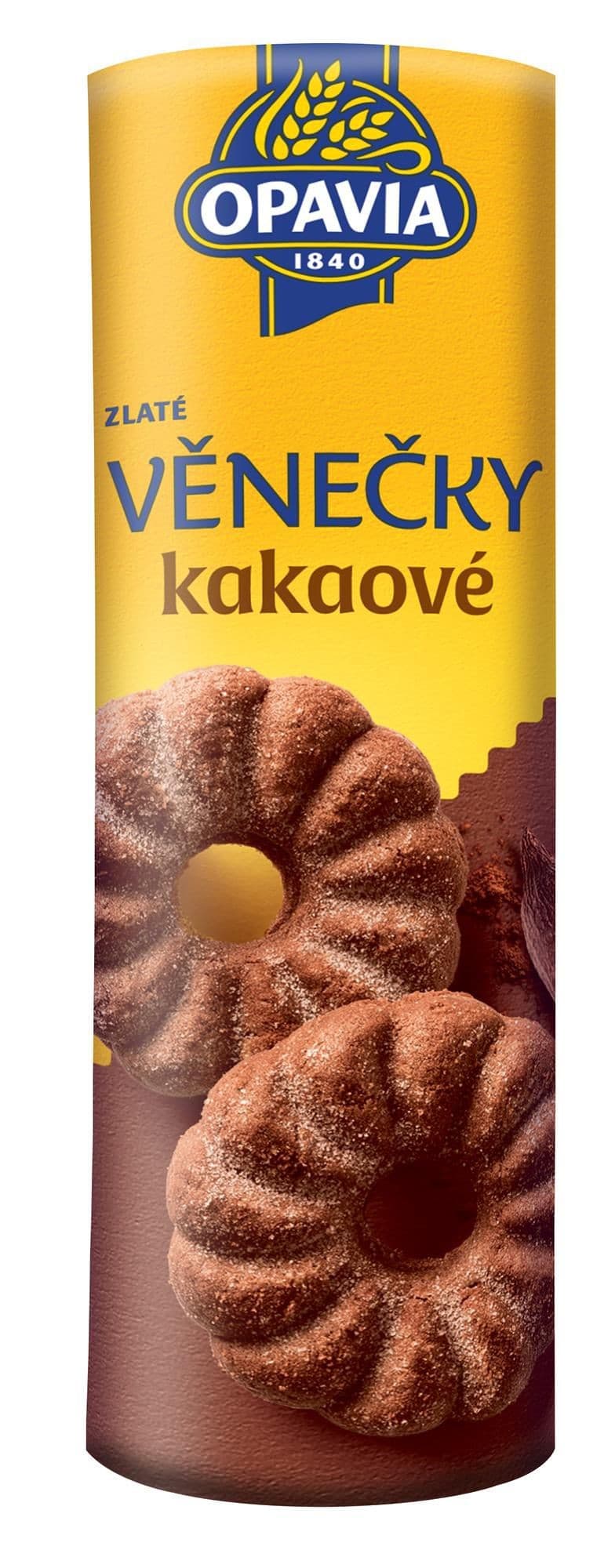 Opavia sušenky Zlaté Věnečky kakaové sušenky 150g