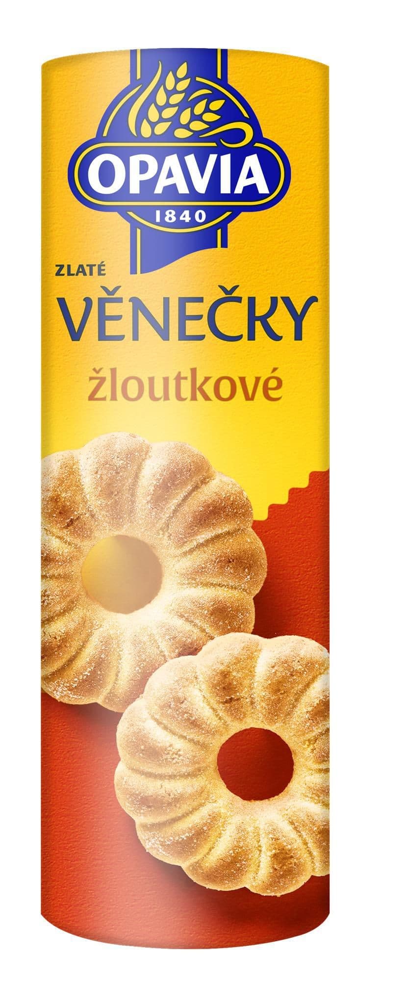 Opavia sušenky Zlaté Věnečky žloutkové 150g